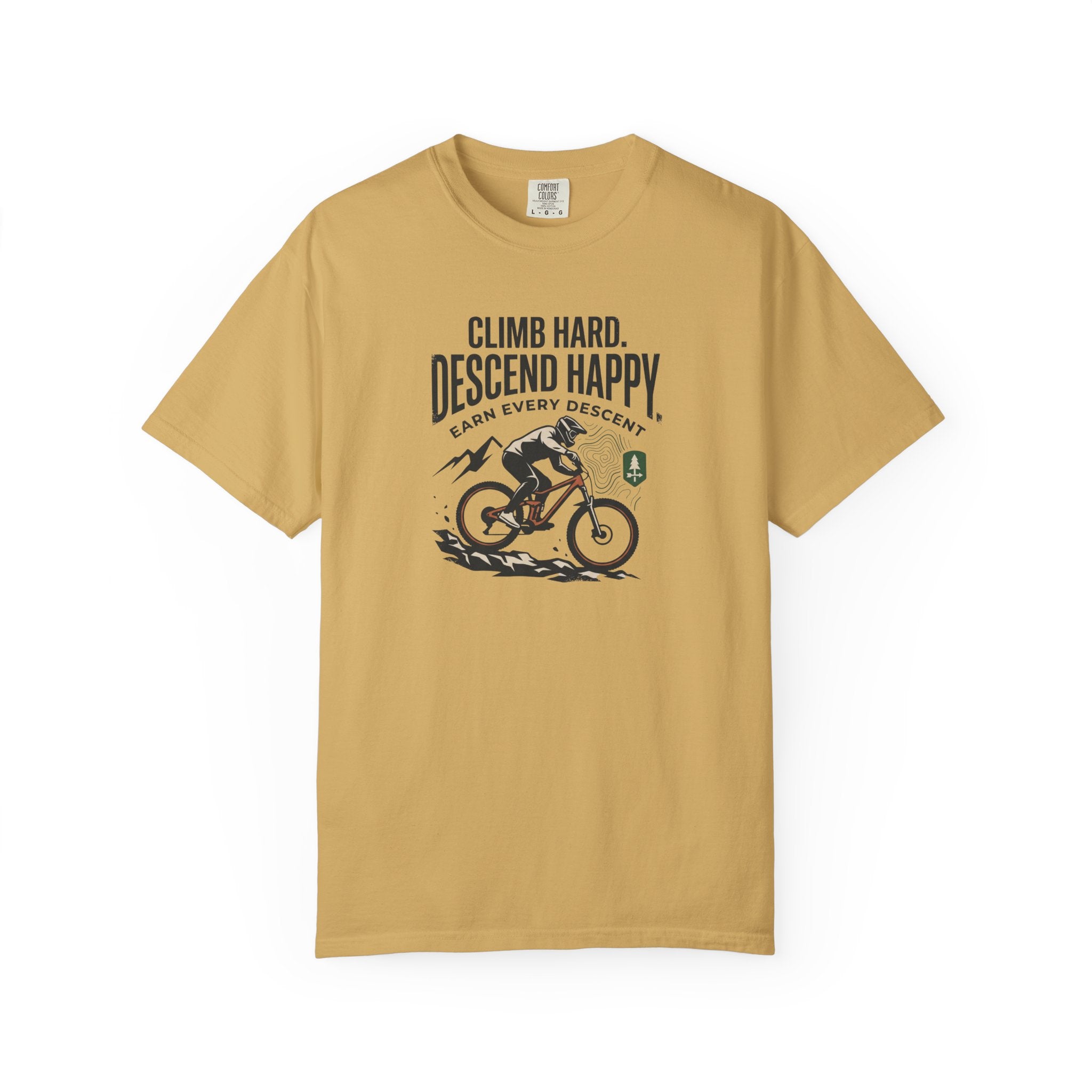 Climb Hard Descend Happy T-shirt