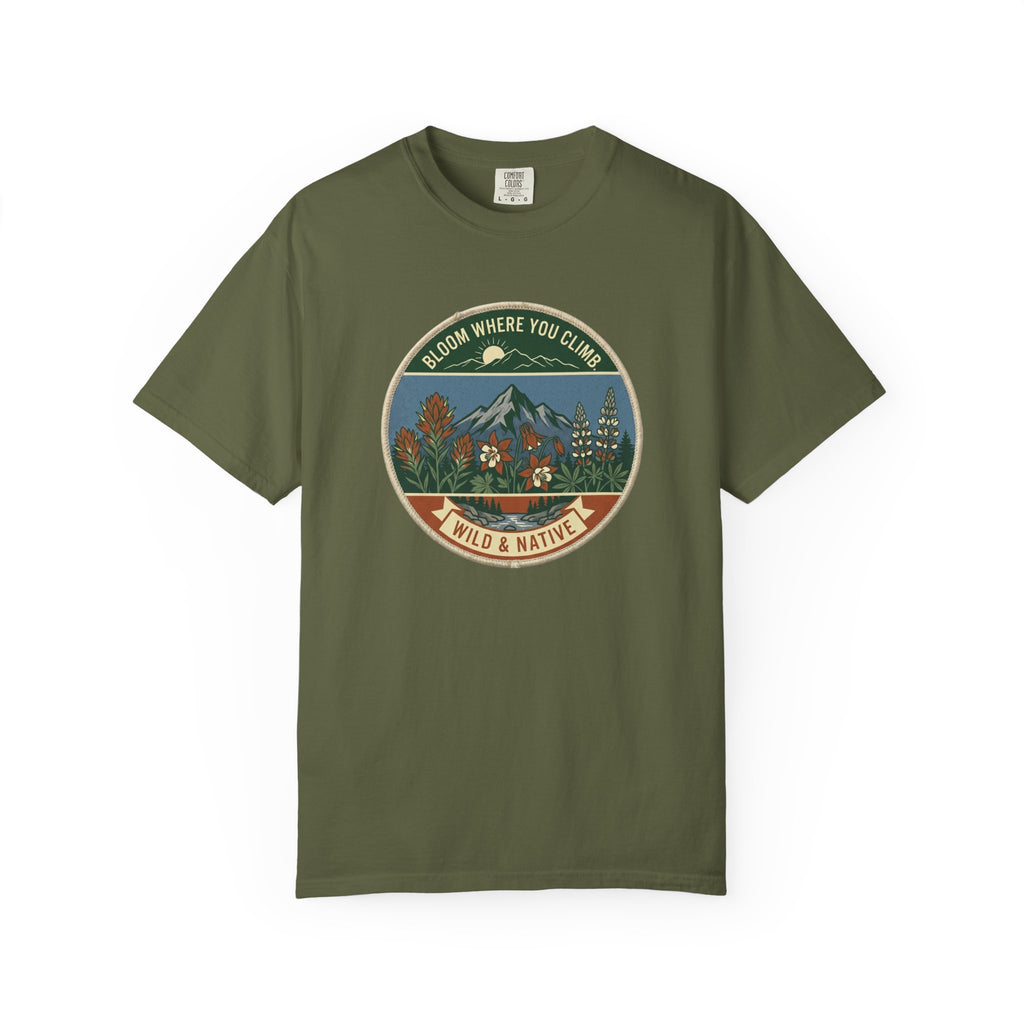 Bloom Where You Climb T-shirt