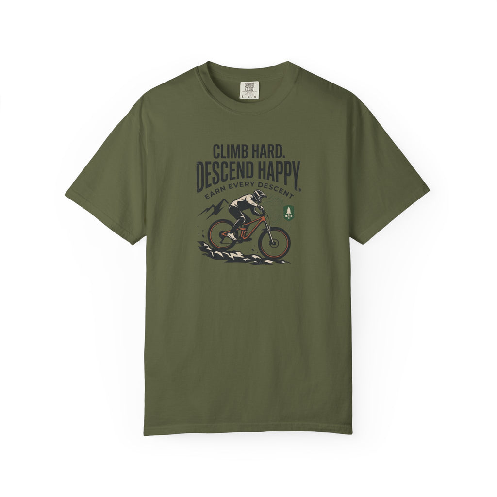 Climb Hard Descend Happy T-shirt