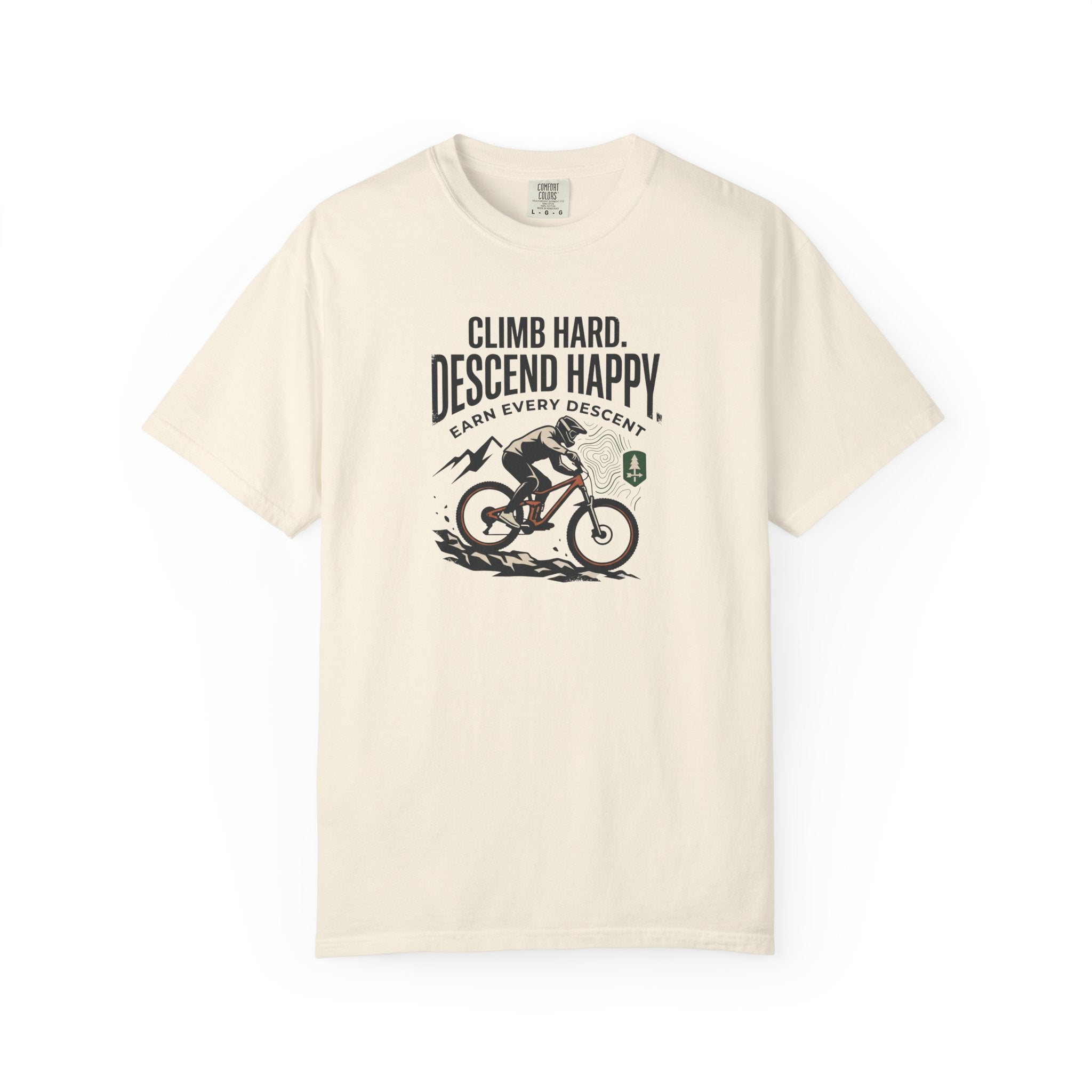 Climb Hard Descend Happy T-shirt