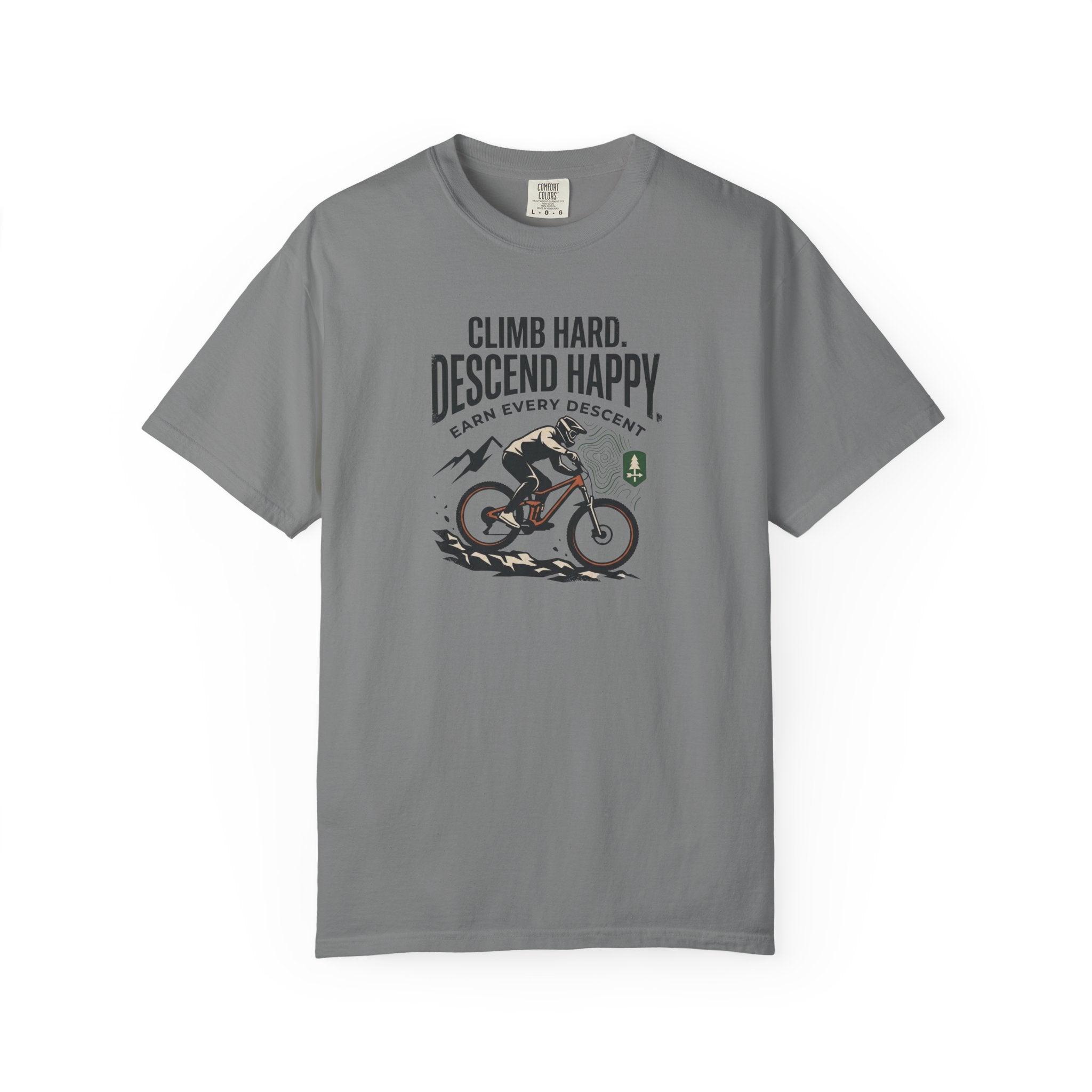 Climb Hard Descend Happy T-shirt