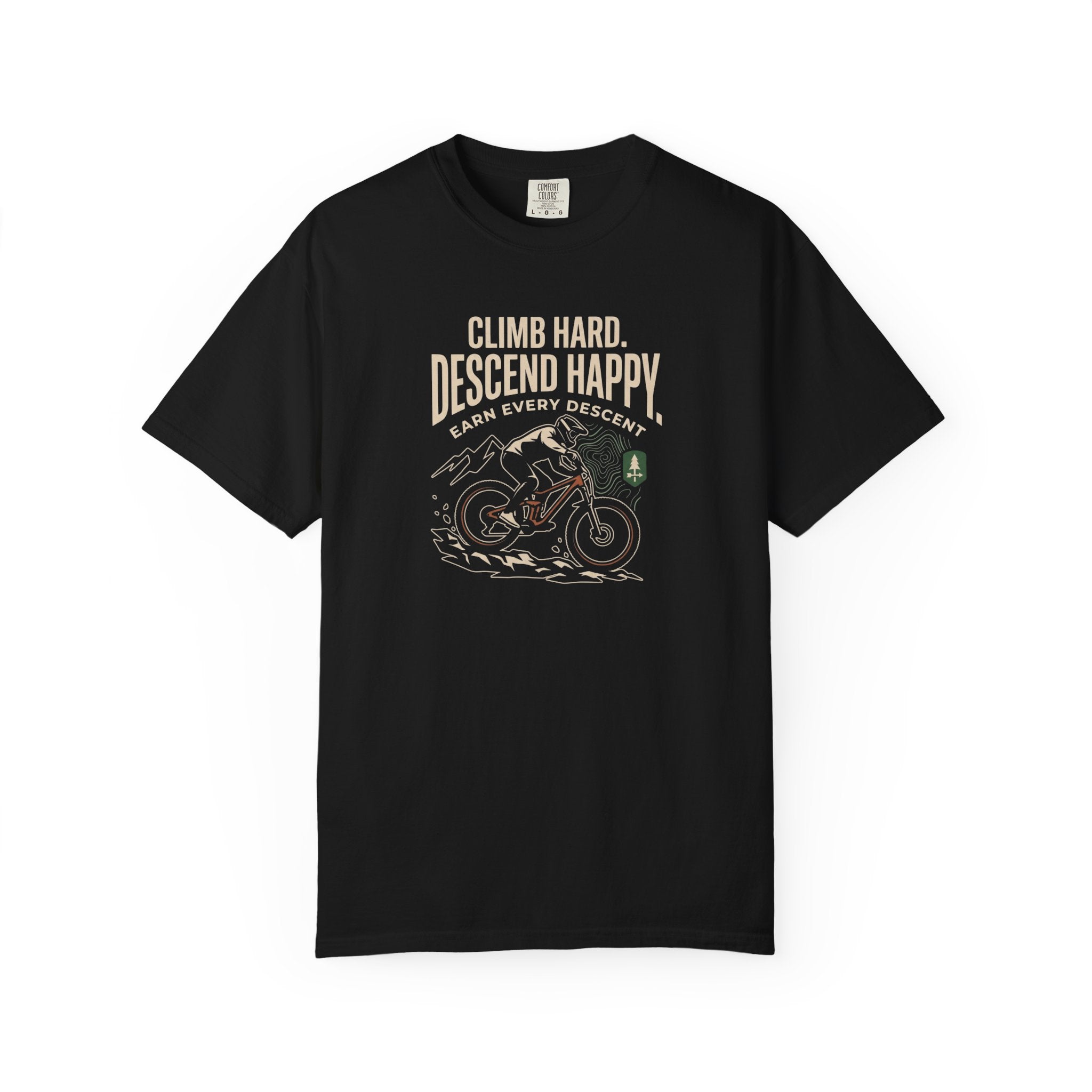 Climb Hard Descend Happy T-shirt