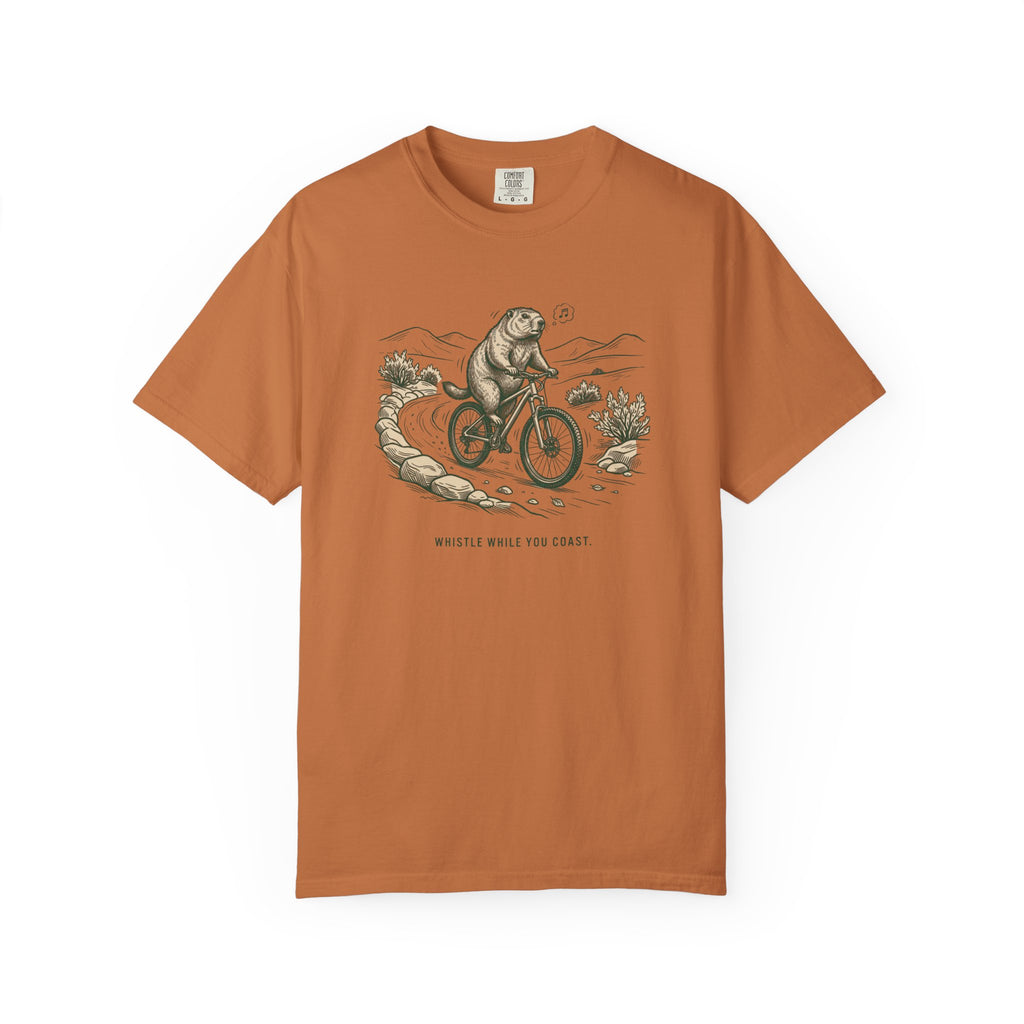 Whistle While You Coast T-shirt