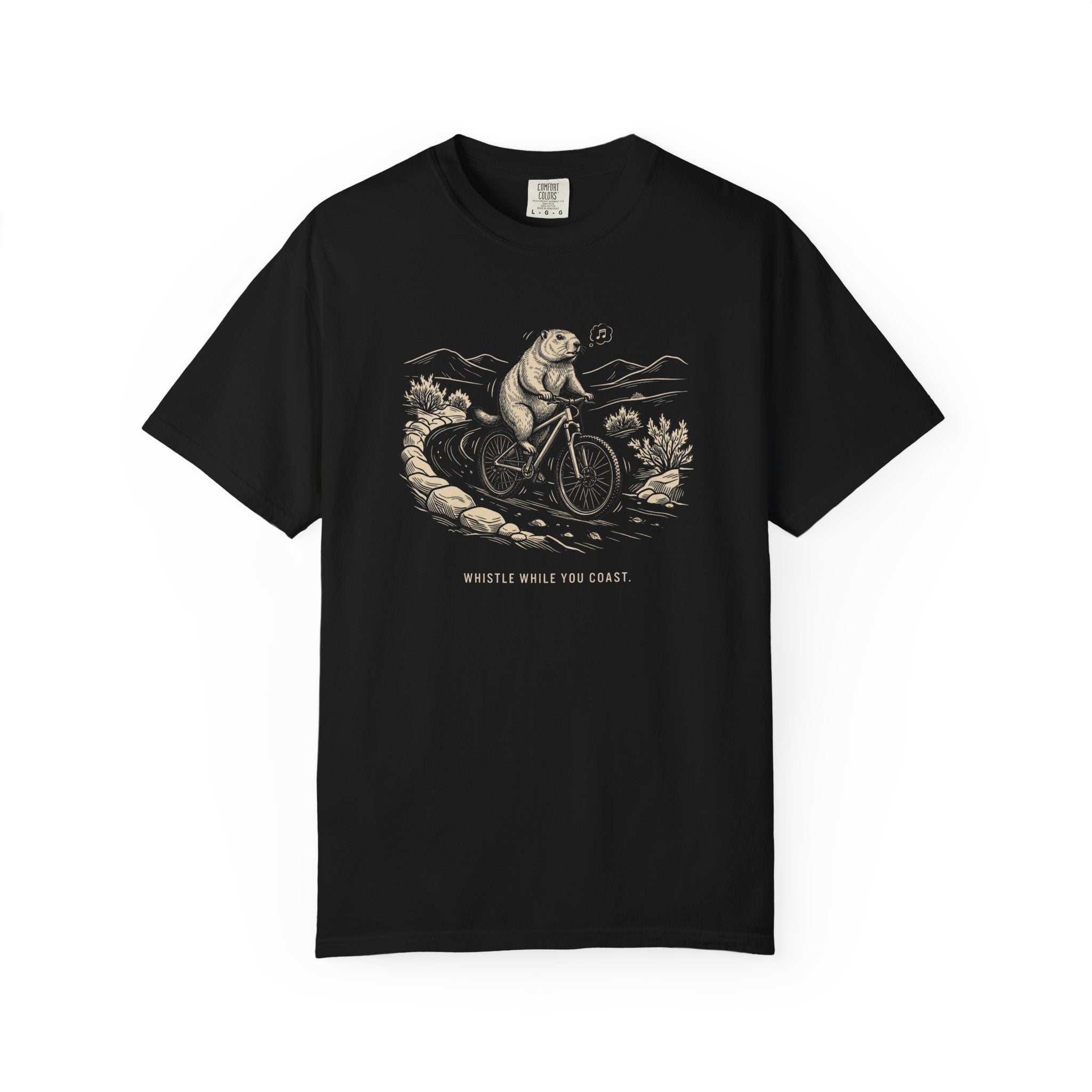 Whistle While You Coast T-shirt