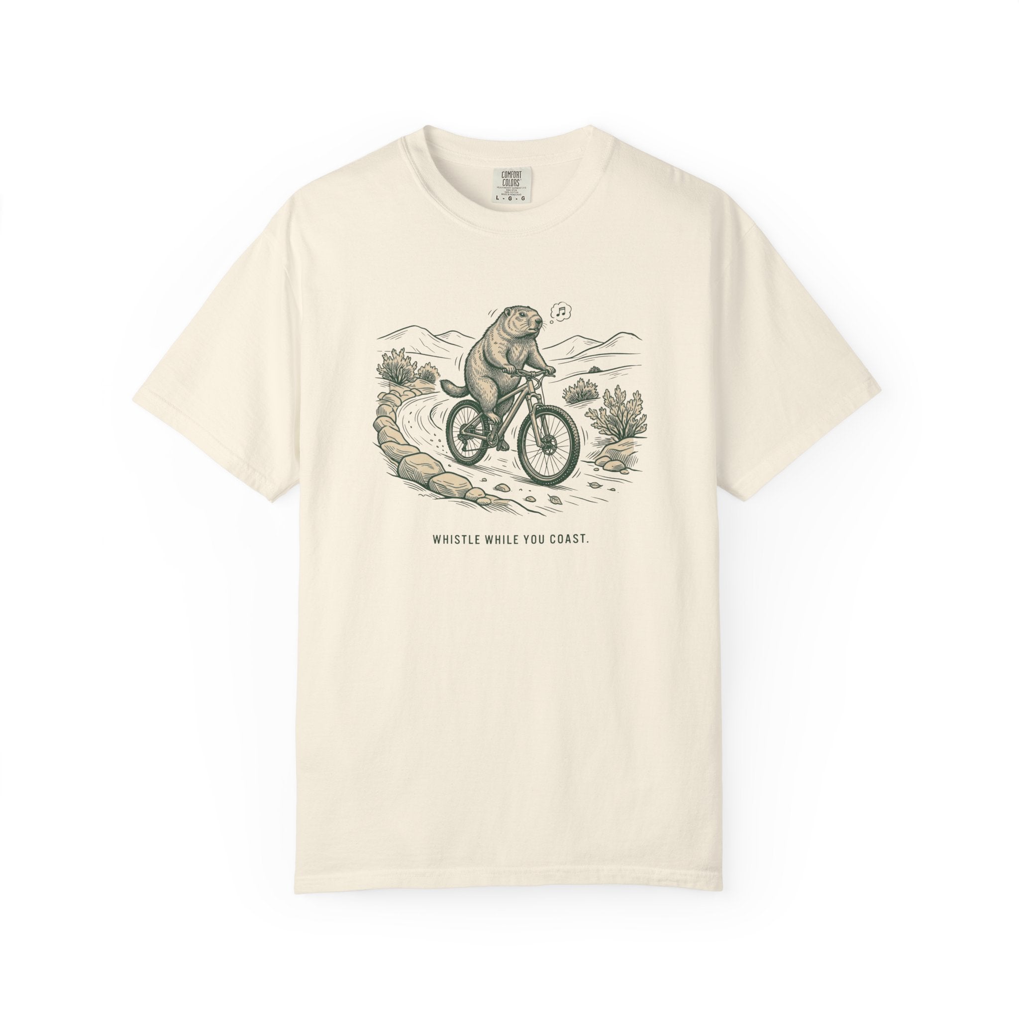 Whistle While You Coast T-shirt