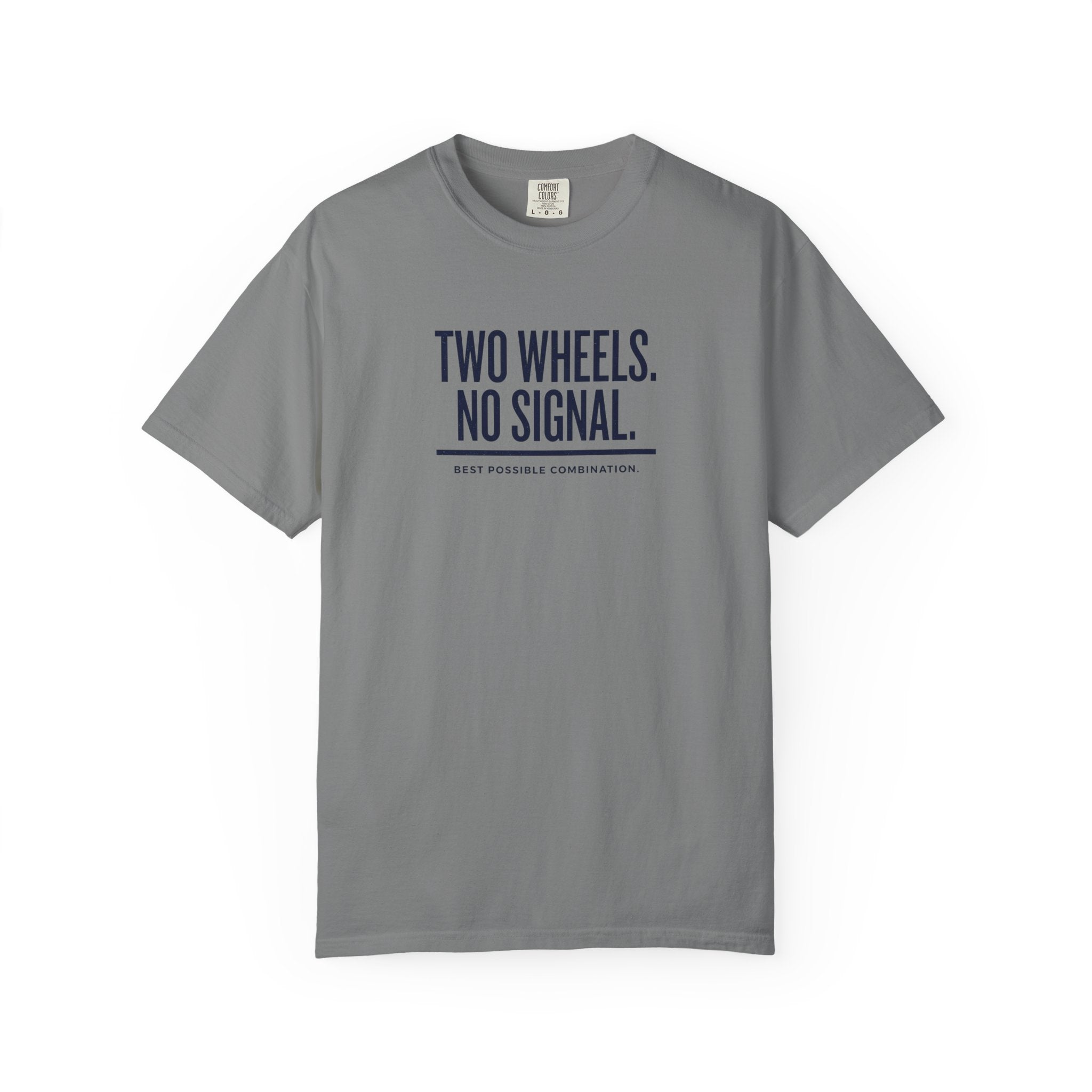 Two Wheels No Signal T-shirt