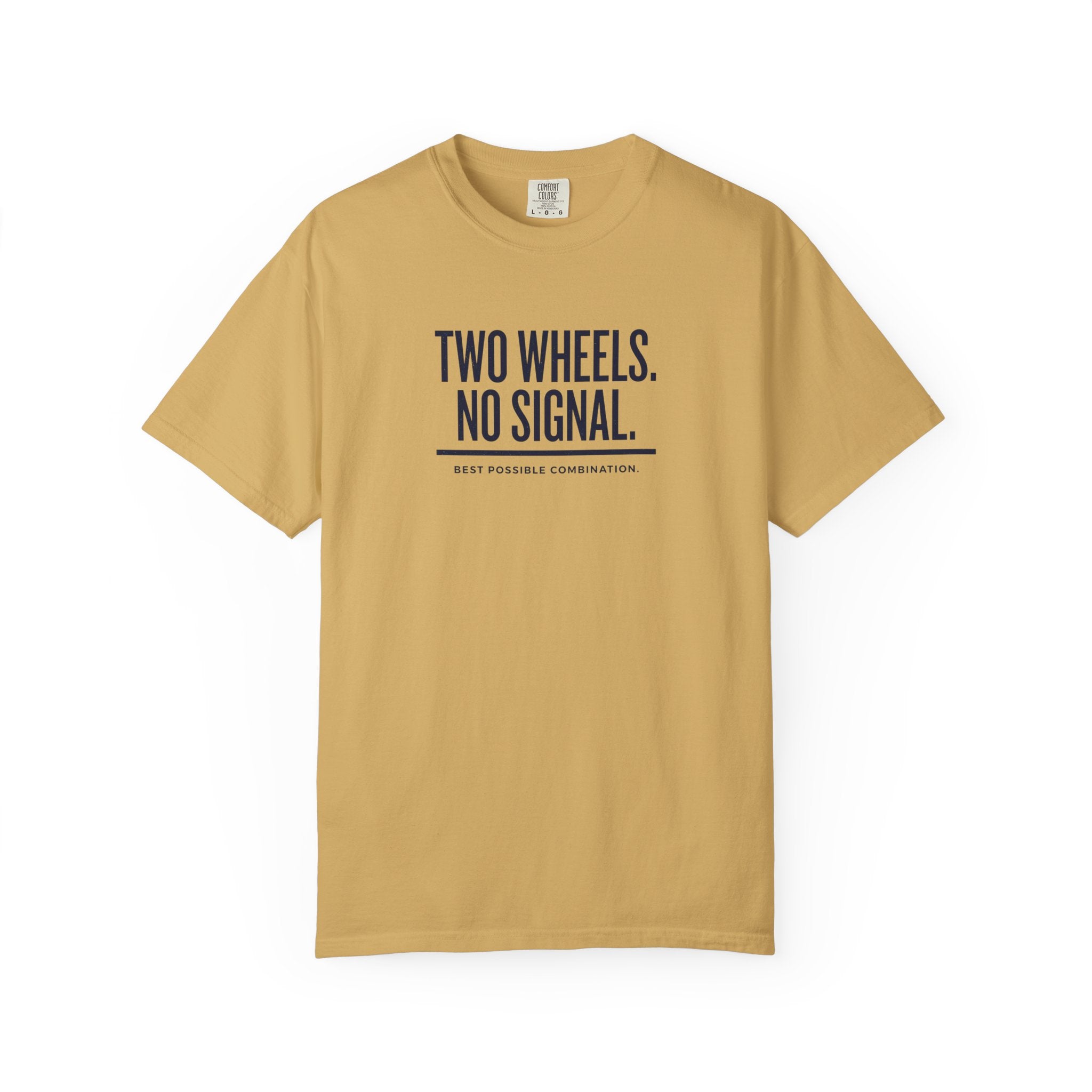 Two Wheels No Signal T-shirt
