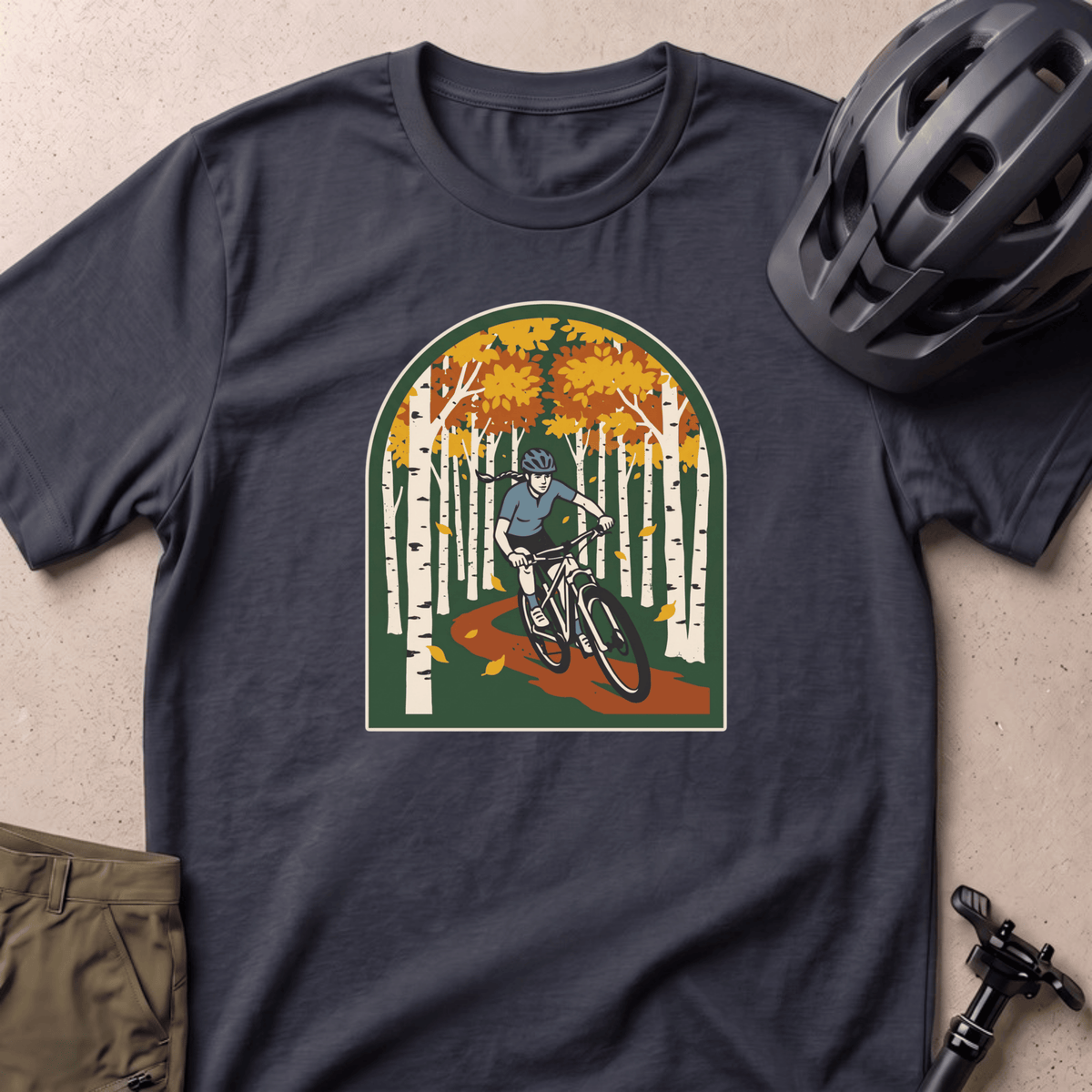 Aspen Line T-shirt - Black