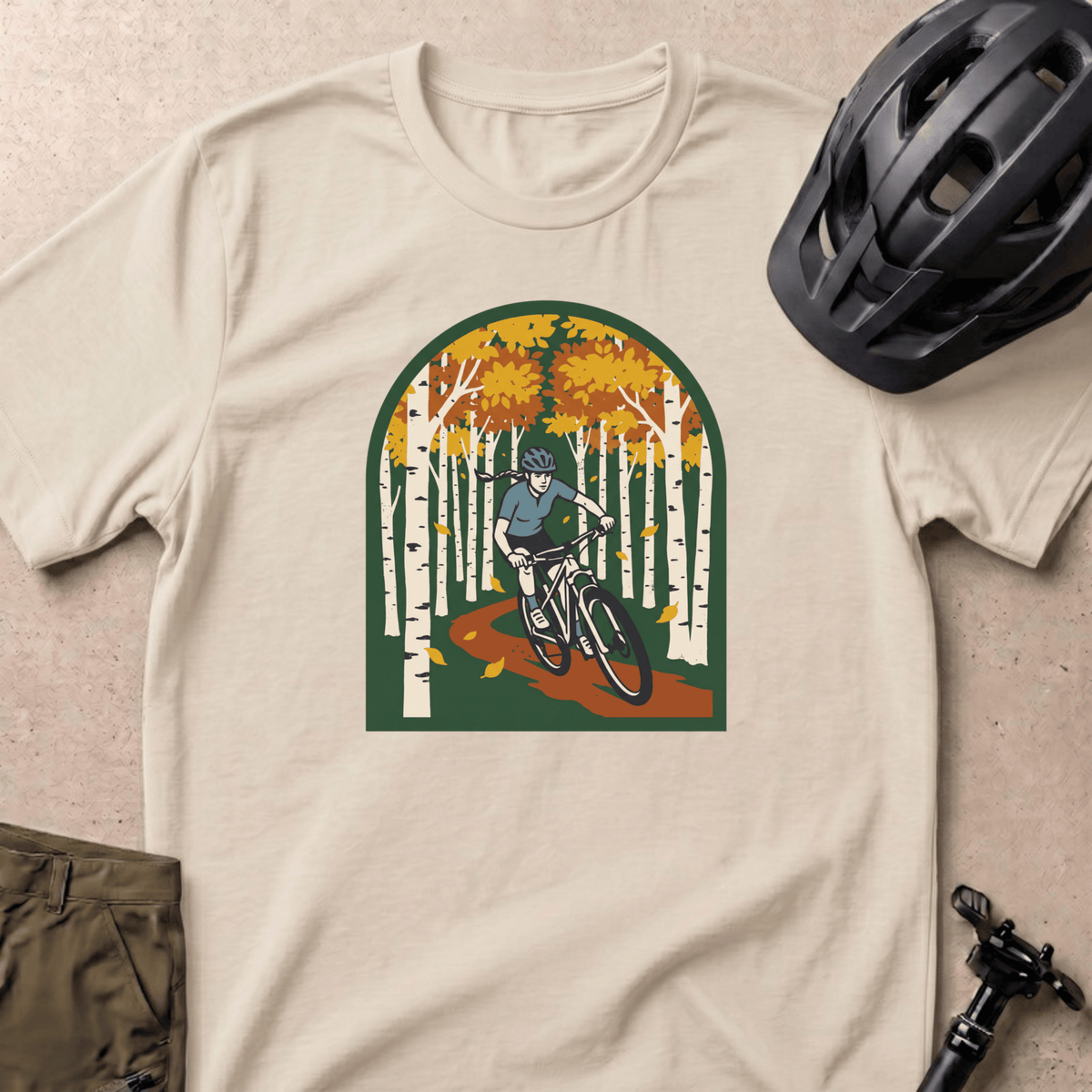 Aspen Line T-shirt - Ivory