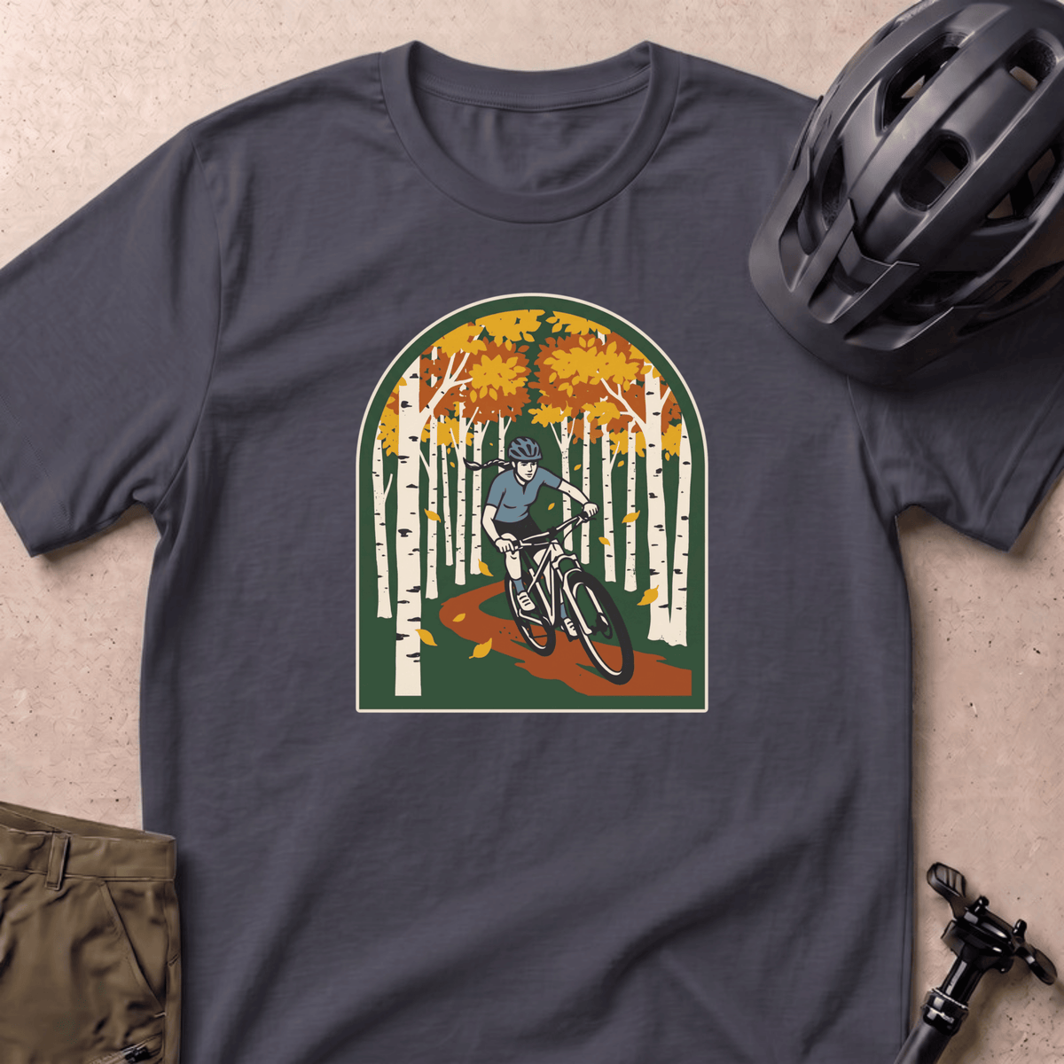 Aspen Line T-shirt - Navy