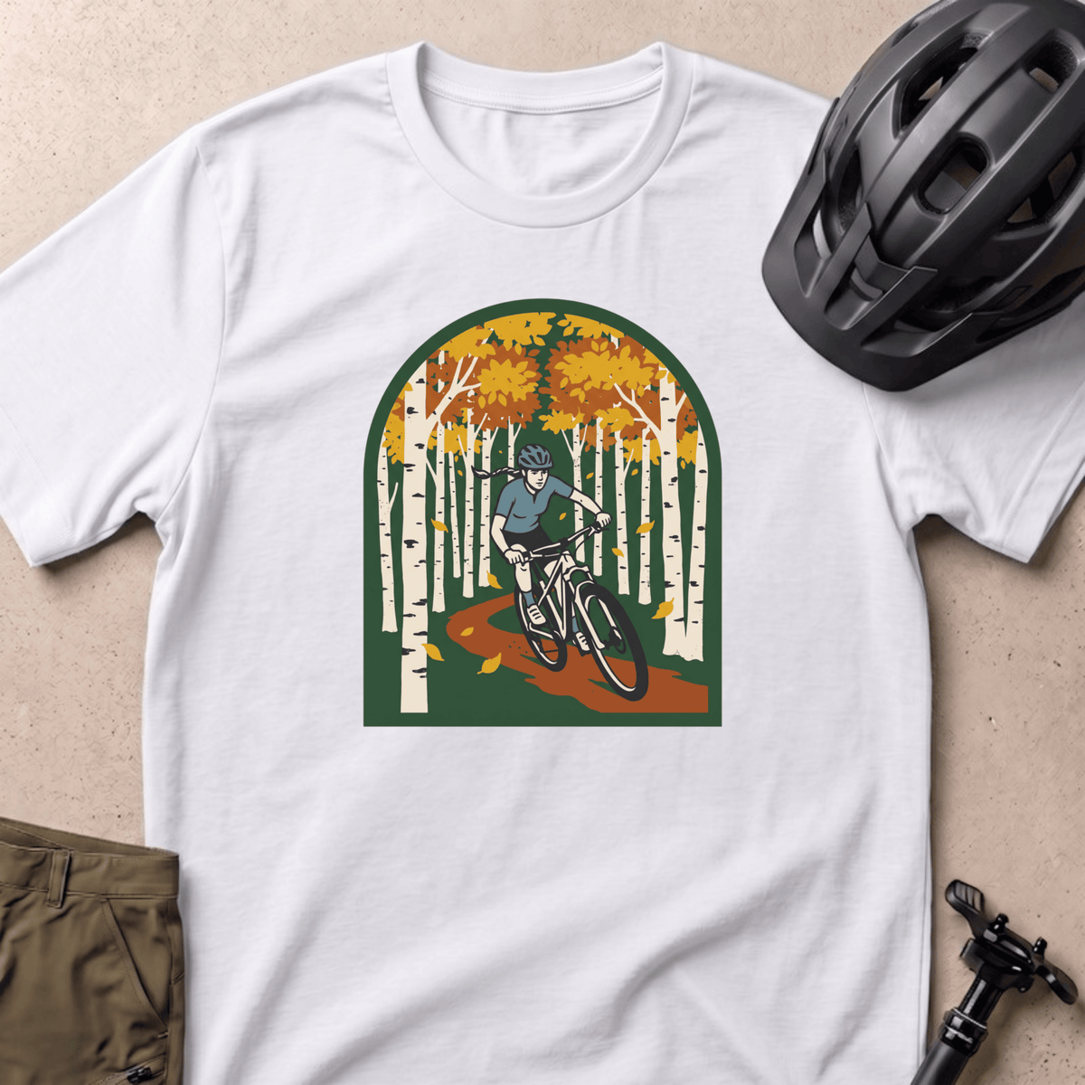 Aspen Line T-shirt - White