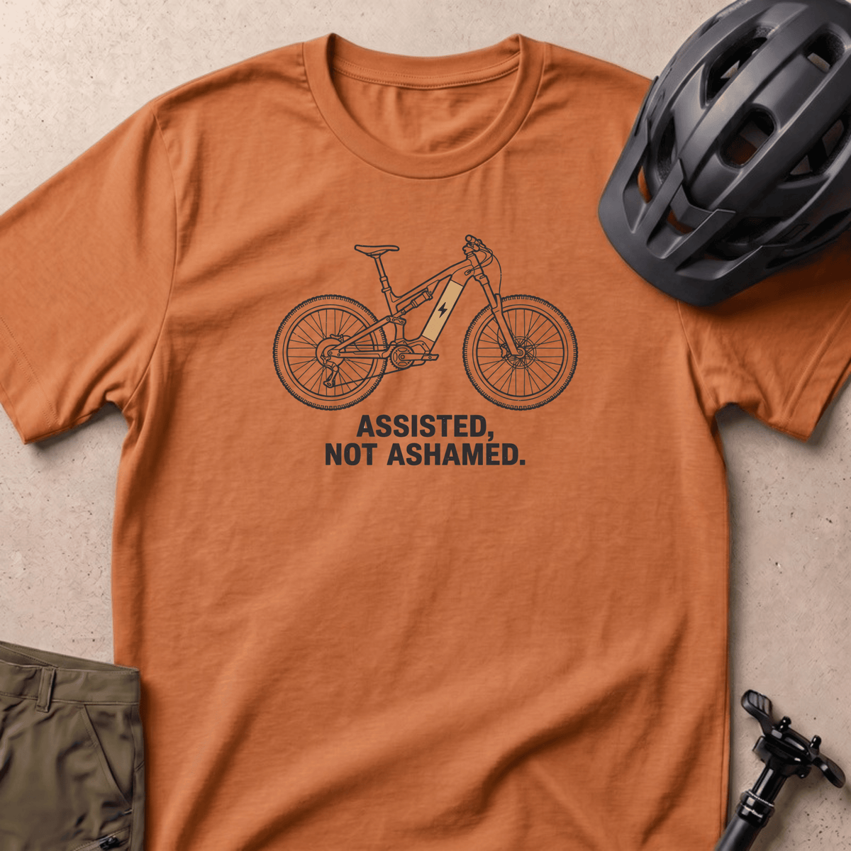 Assisted Not Ashamed T-shirt - Yam