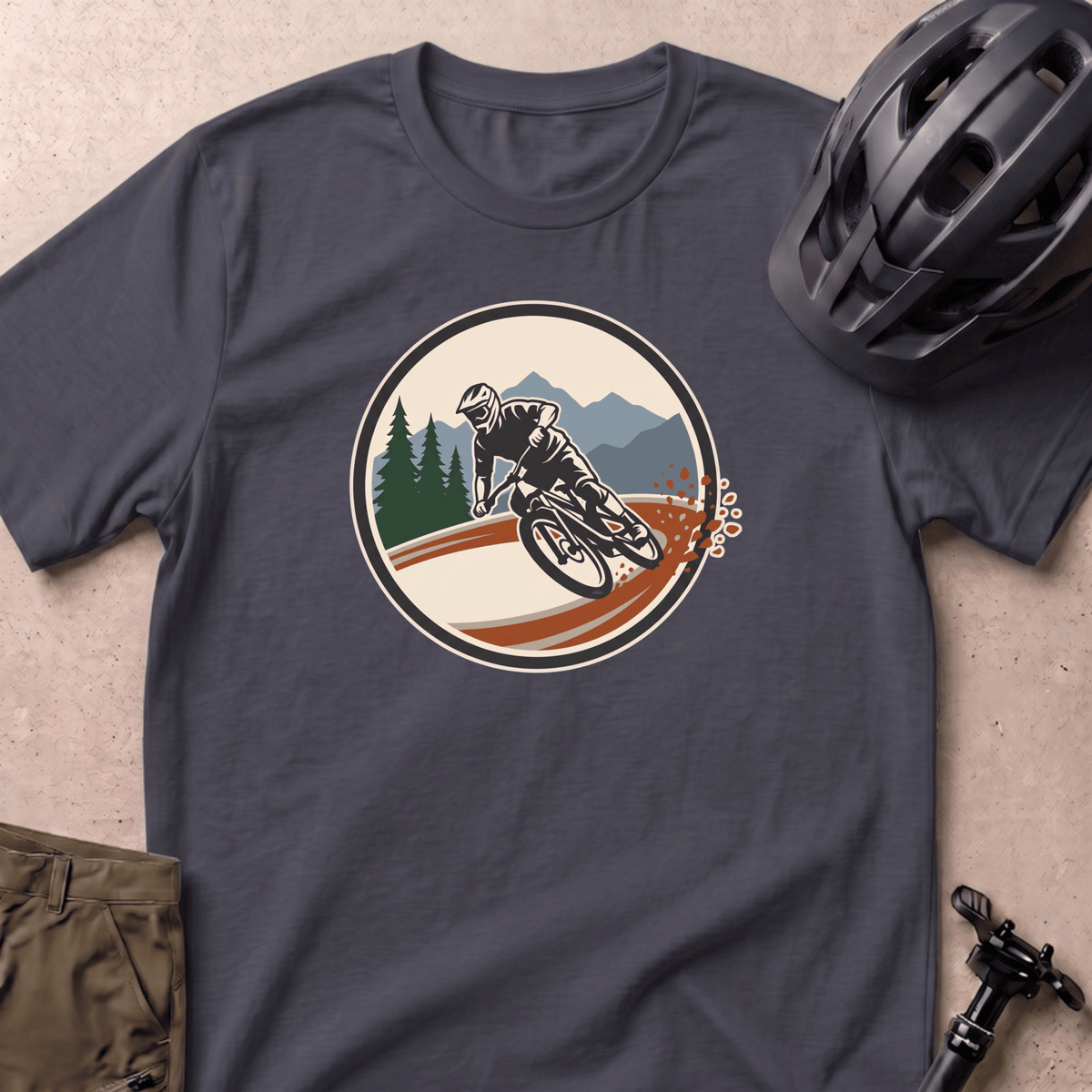 Berm Carve T-shirt - Navy
