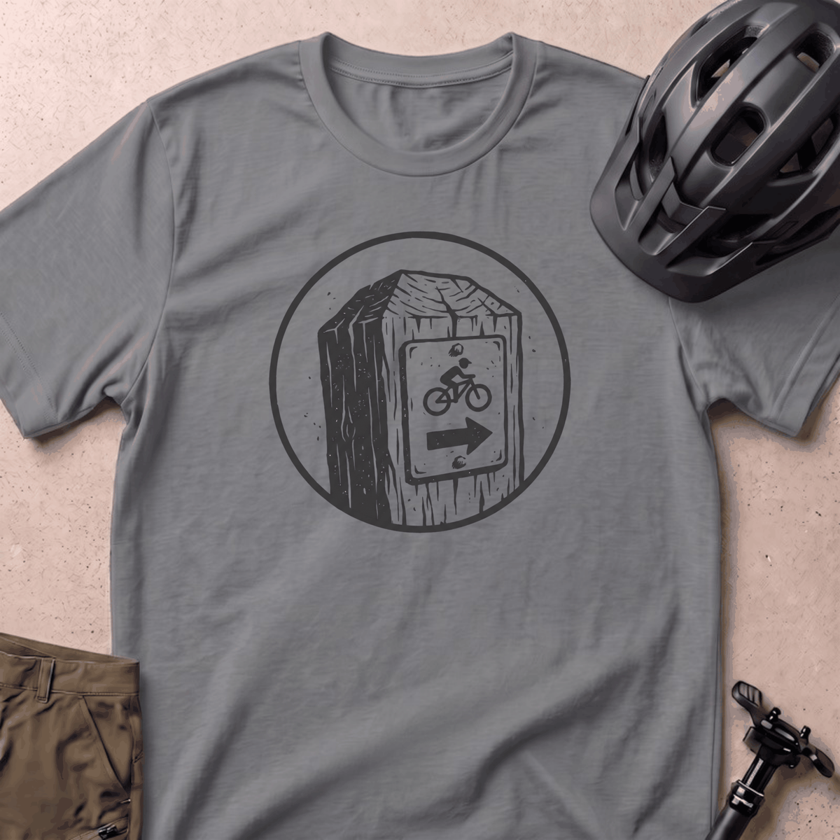 Bikes Allowed T-shirt - Grey