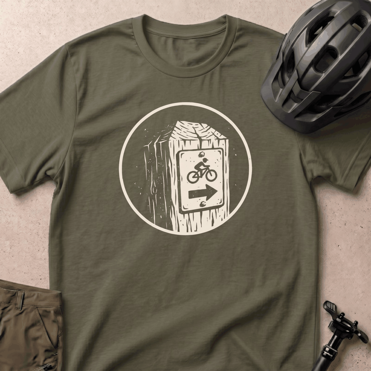 Bikes Allowed T-shirt - Hemp