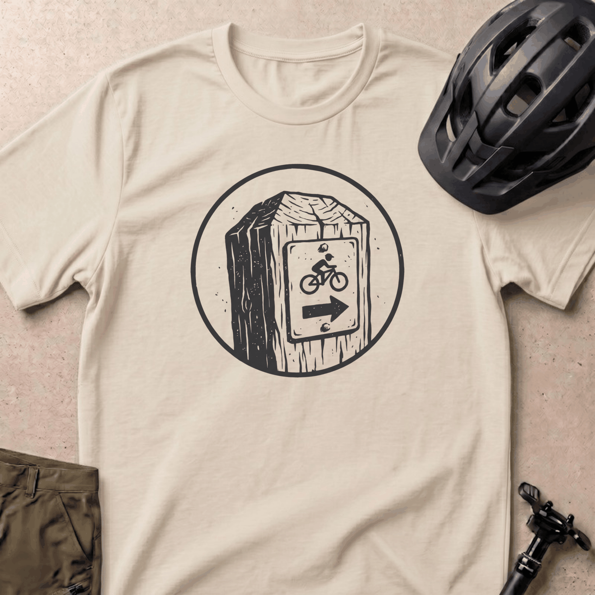 Bikes Allowed T-shirt - Ivory