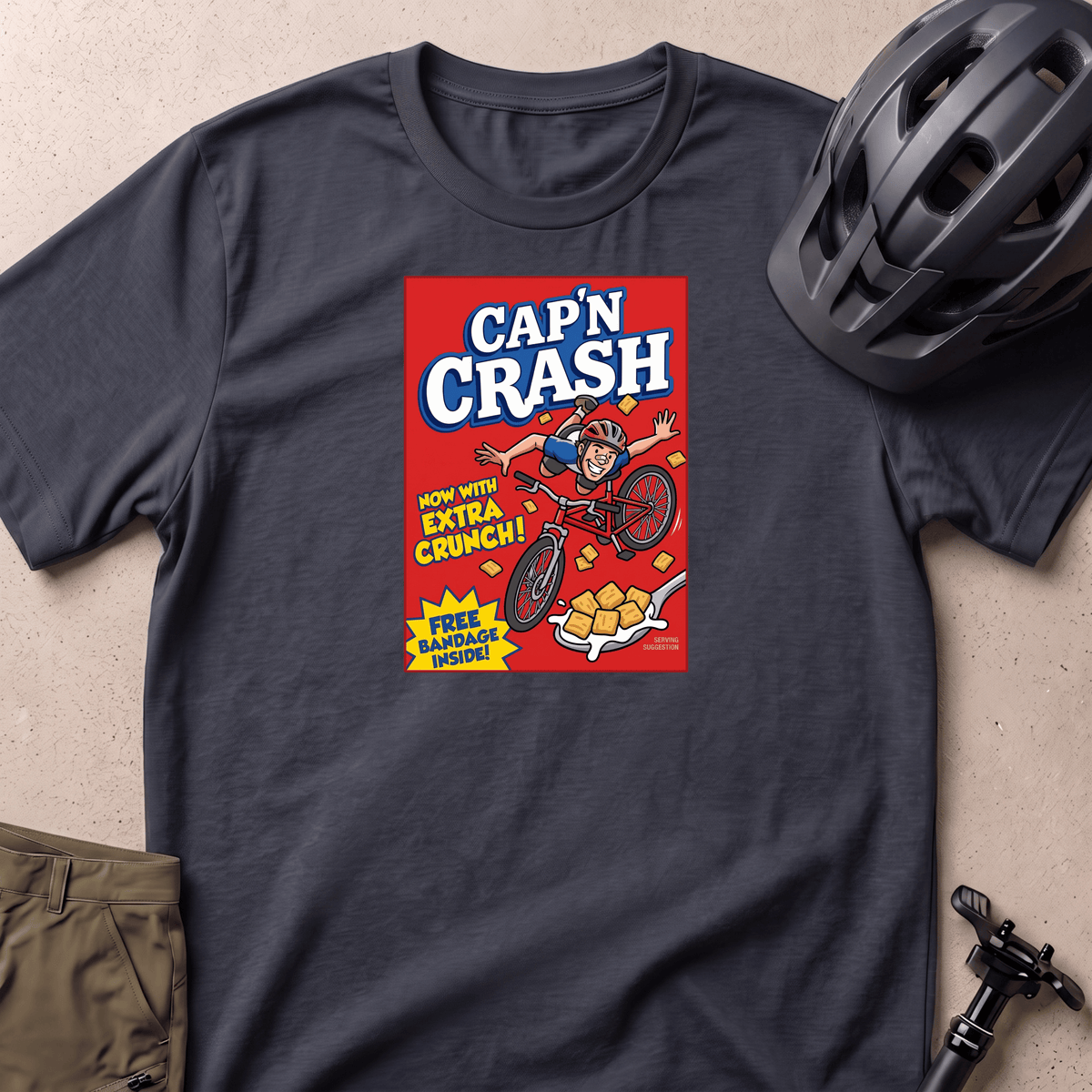Cap'n Crash T-shirt