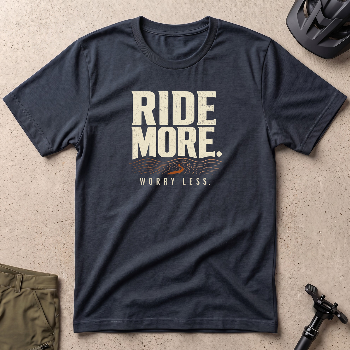 Ride More Worry Less T-shirt