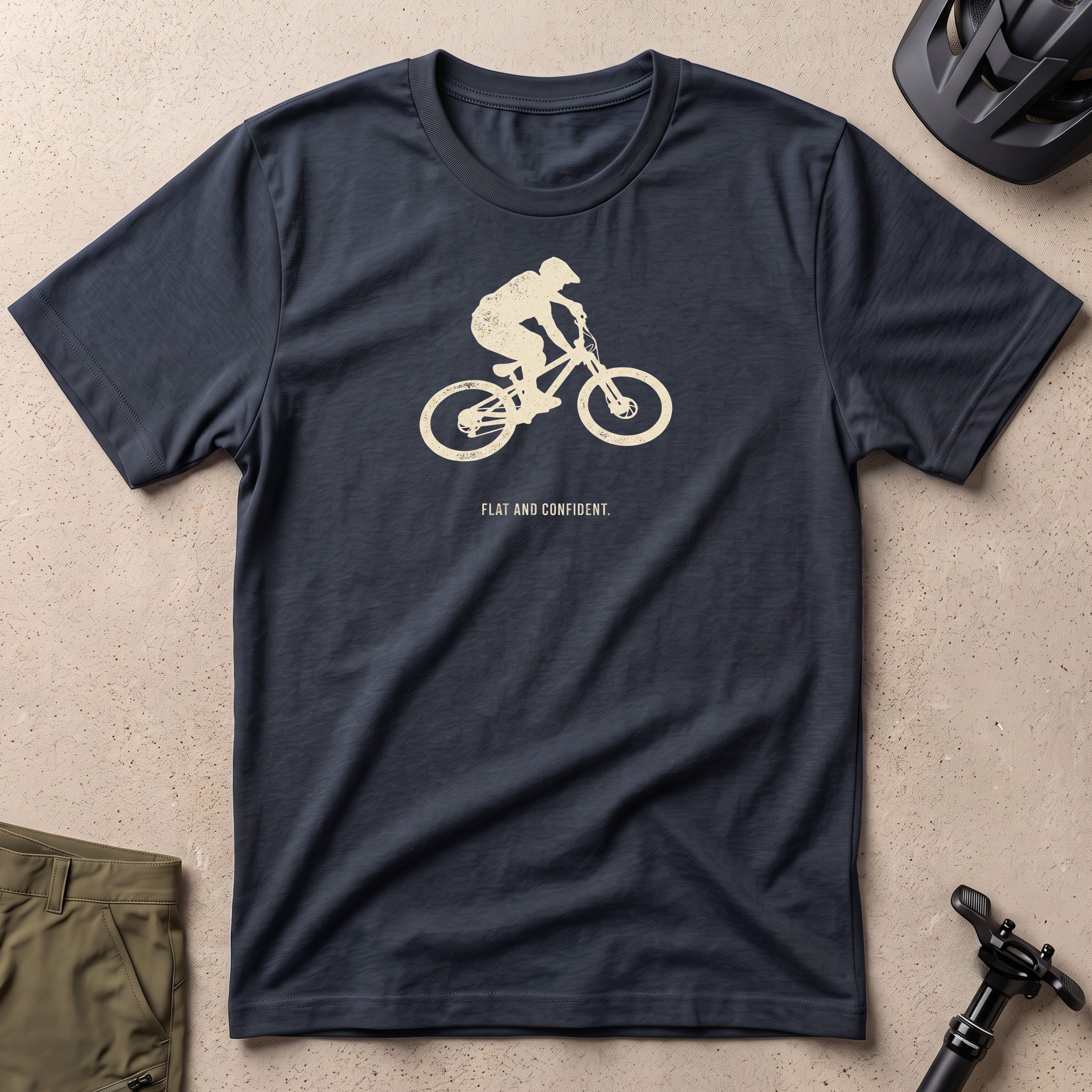 Flat And Confident T-shirt