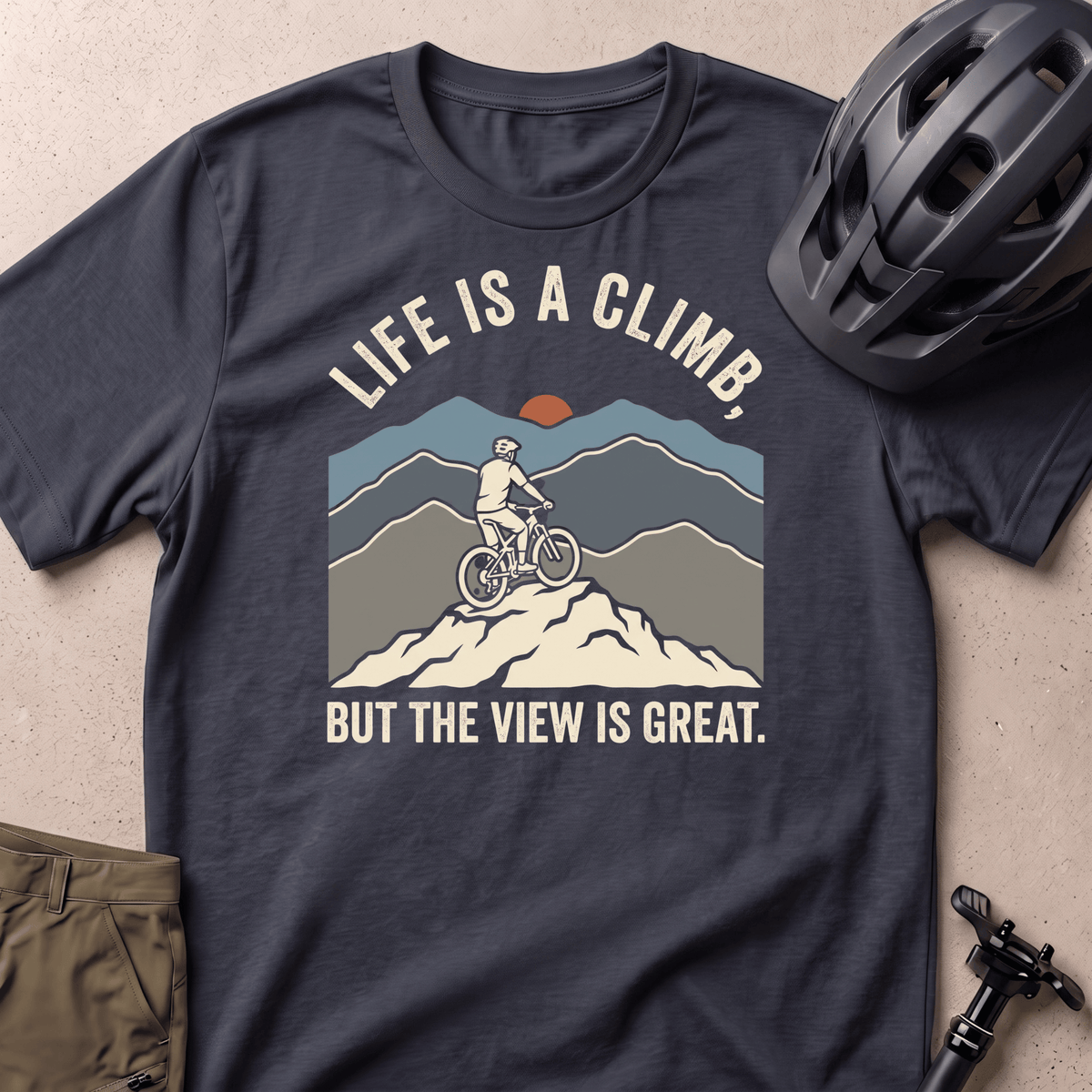 Life Is A Climb T-shirt