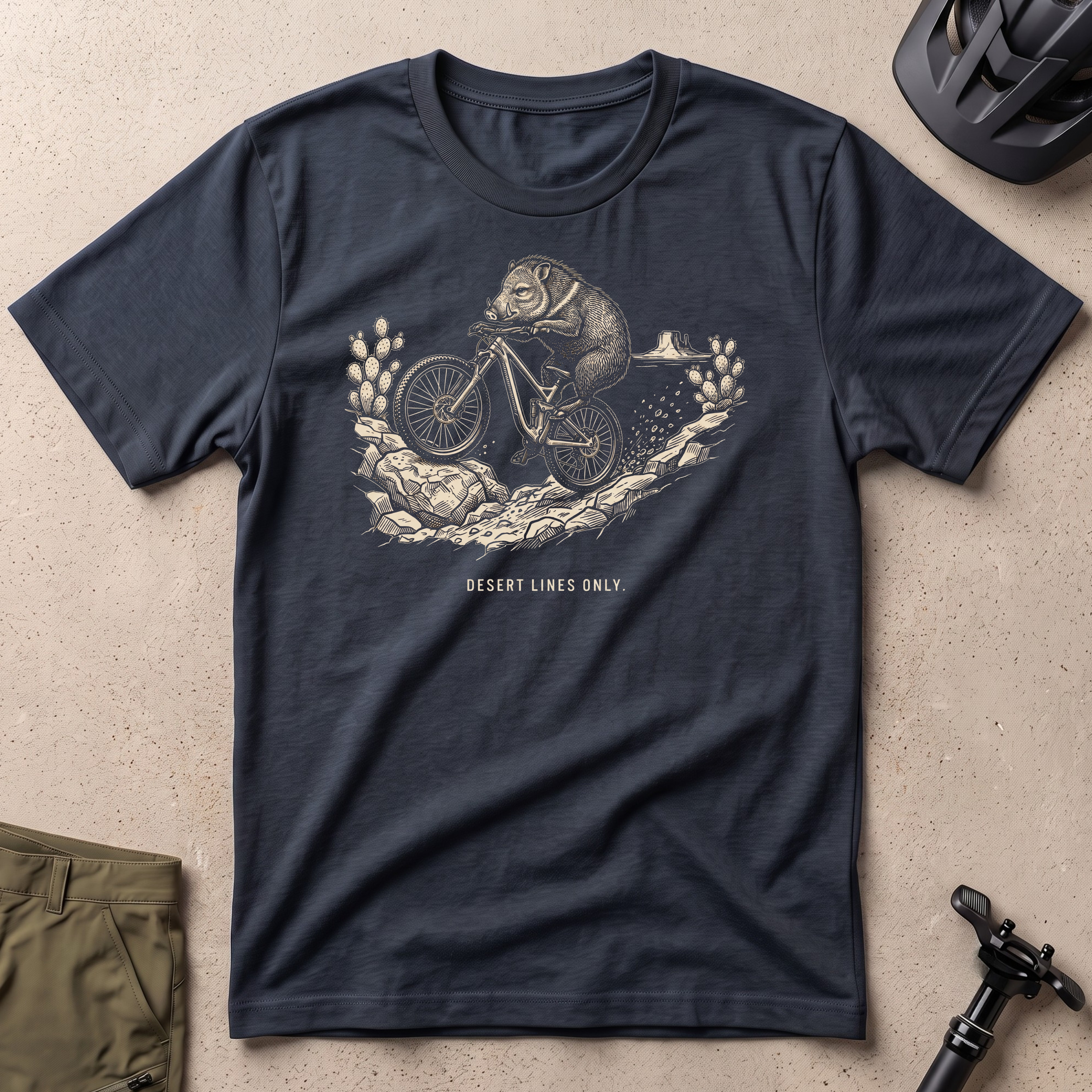 Desert Lines Only T-shirt