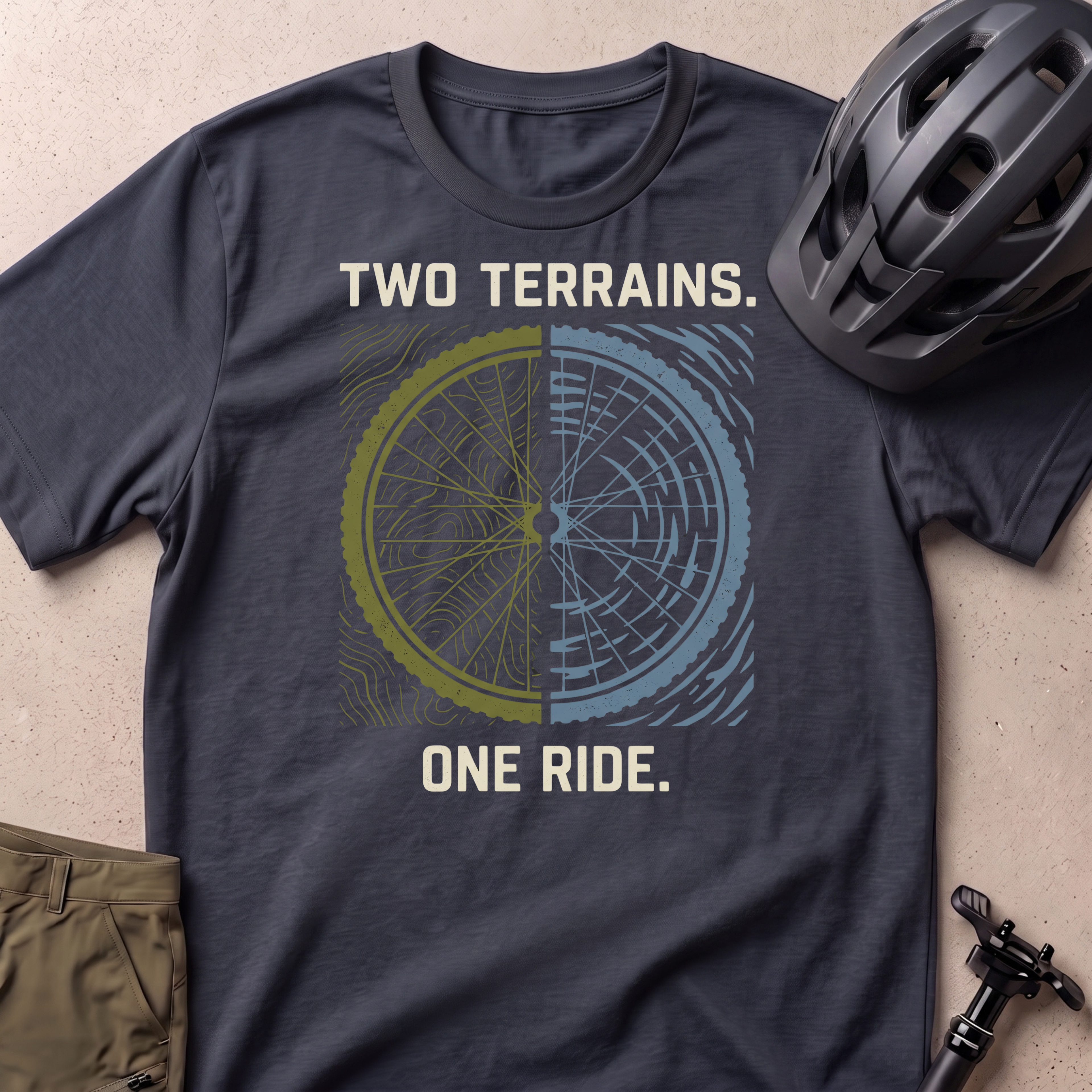 Two Terrains T-shirt