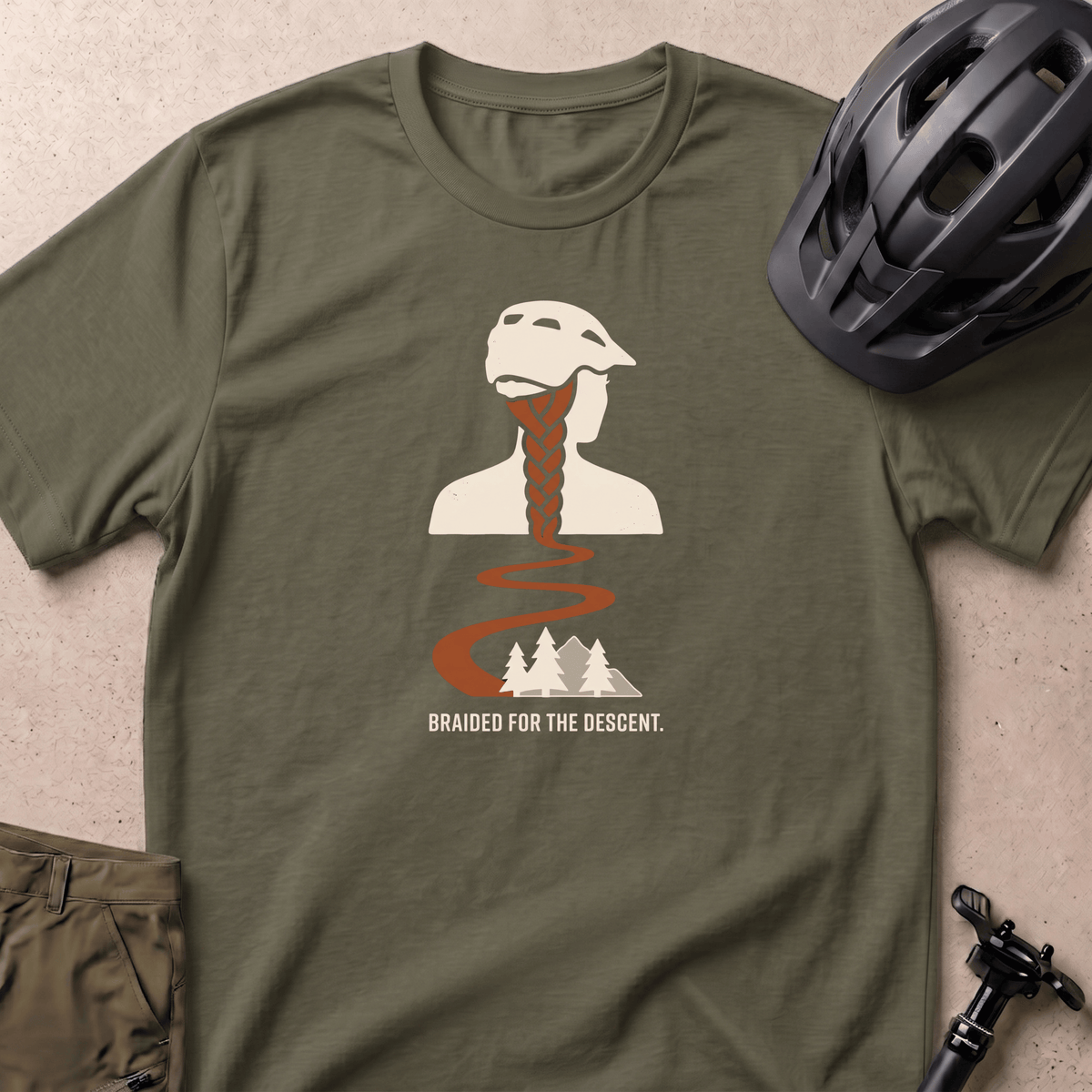 Braided Descent T-shirt - Hemp