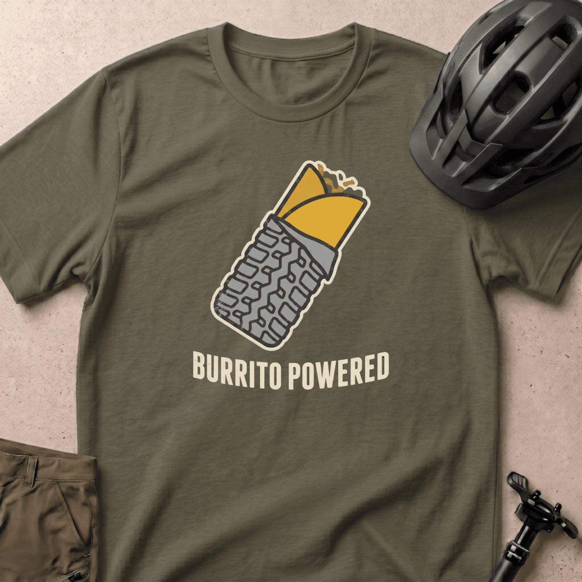 Burrito Powered T-shirt - Hemp