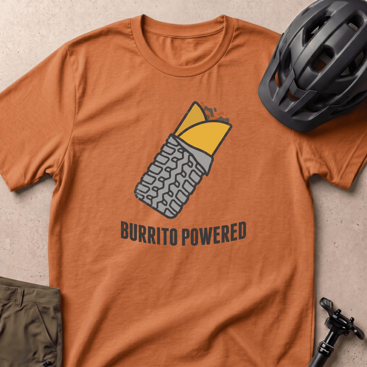 Burrito Powered T-shirt - Yam