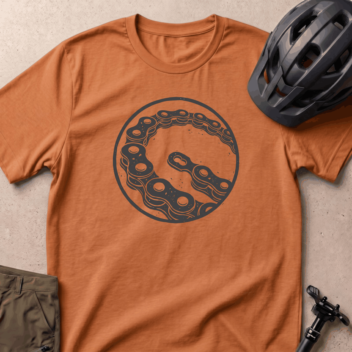 Chain Line T-shirt - Yam