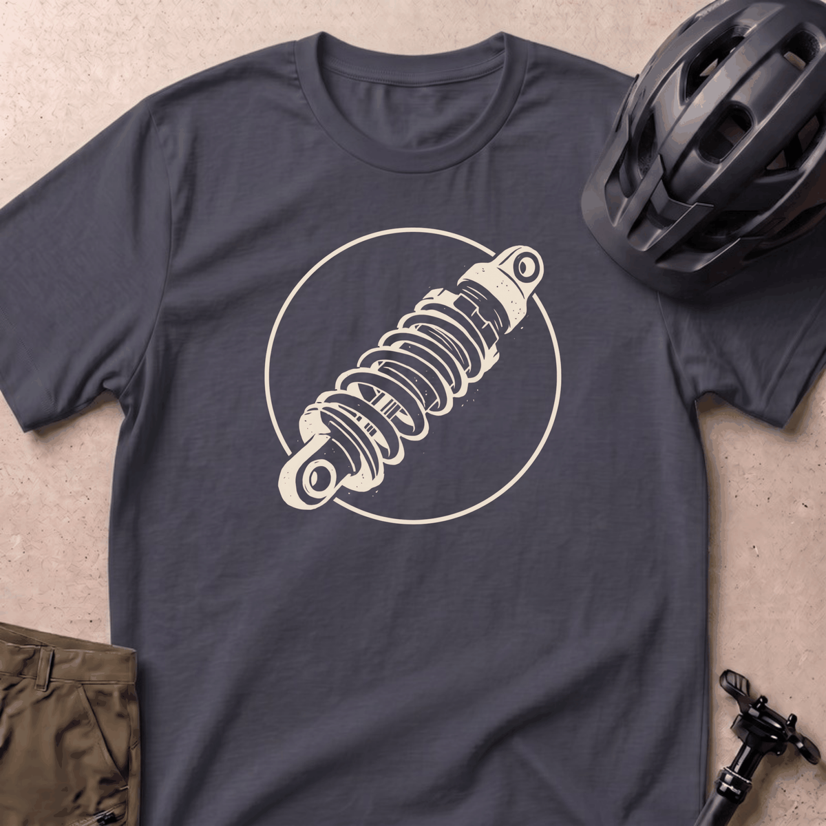 Coil T-shirt - Navy