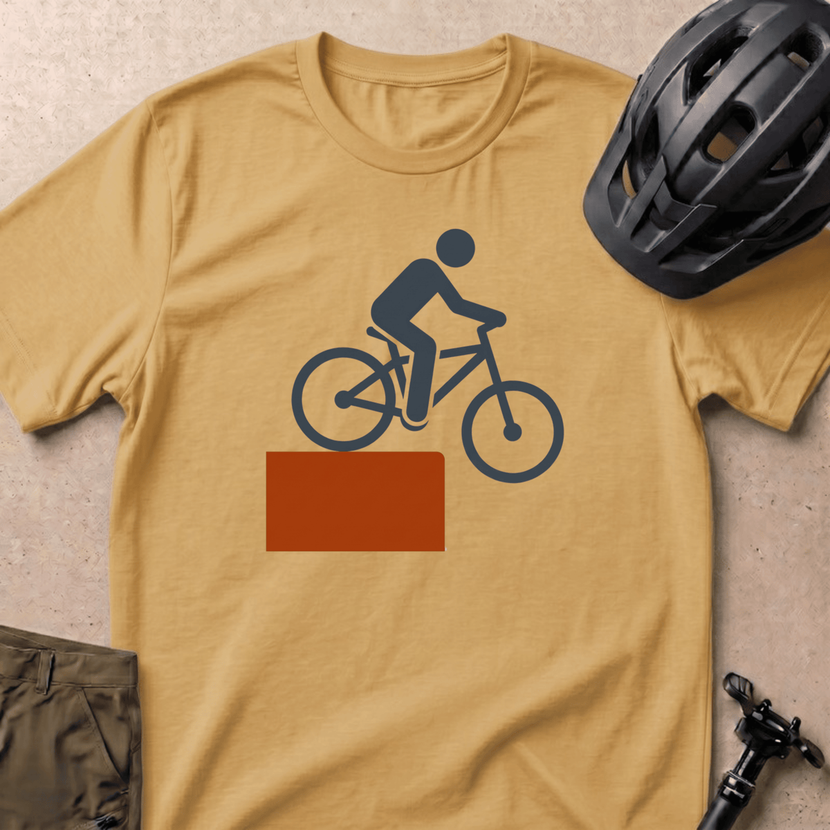 Drop In T-shirt - Mustard