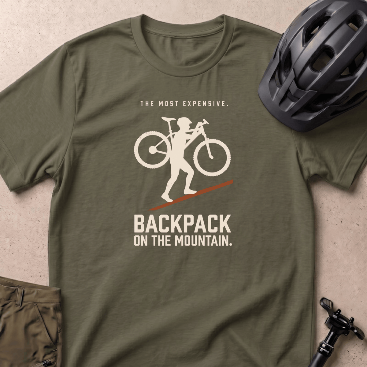 Expensive Backpack T-shirt - Hemp