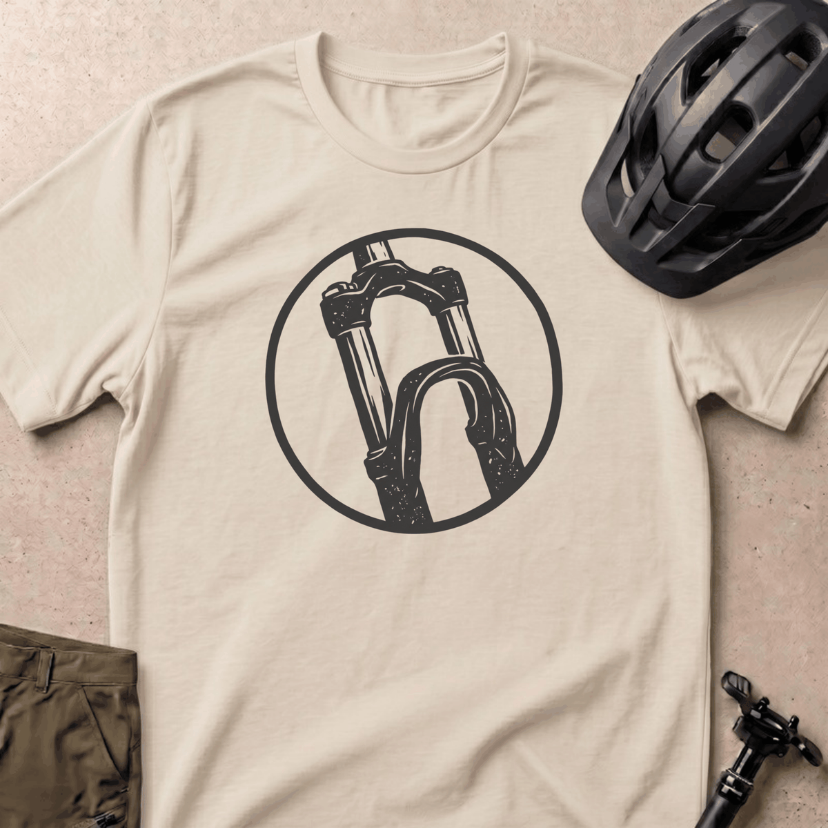 Fork Arch T-shirt - Ivory