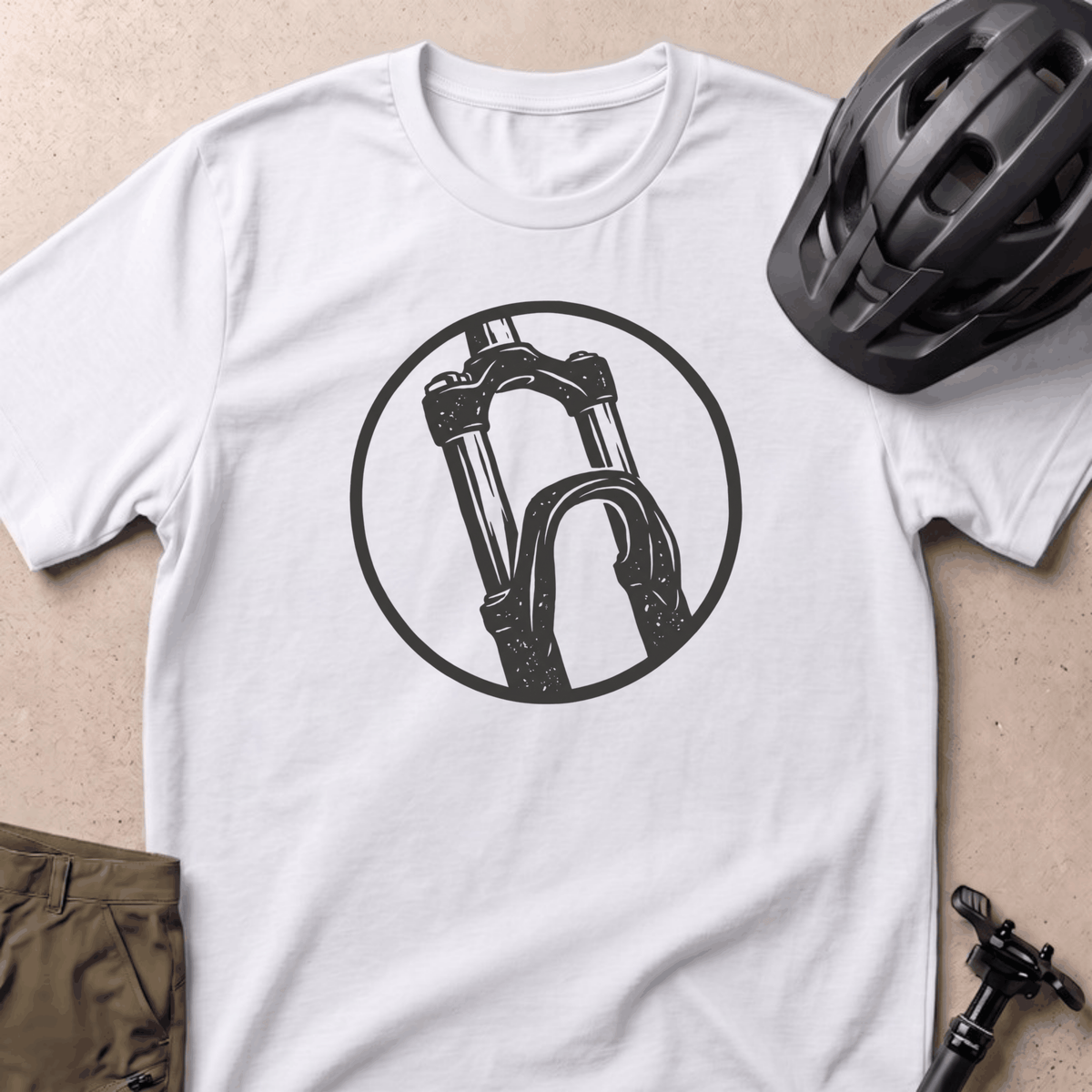 Fork Arch T-shirt - White
