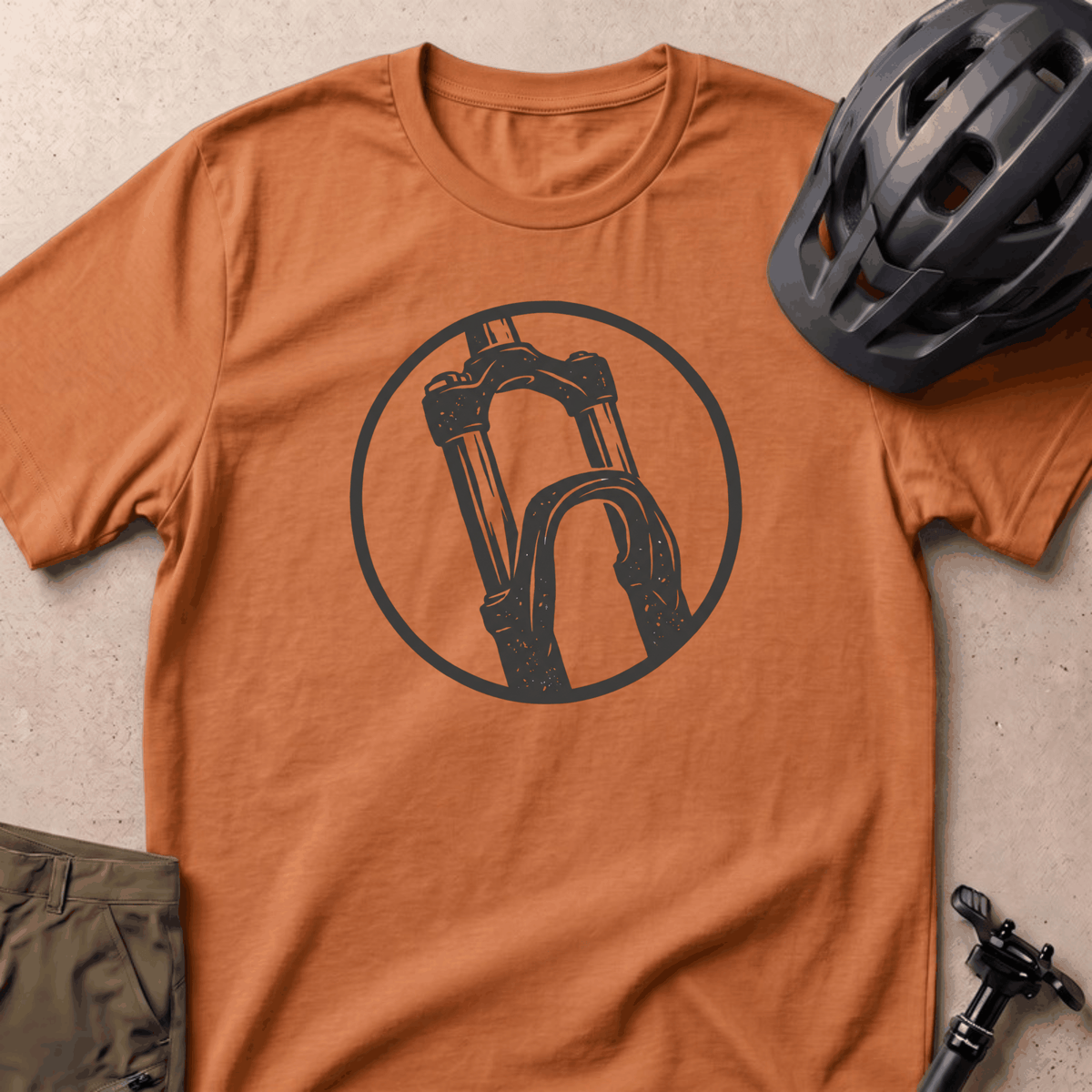 Fork Arch T-shirt - Yam