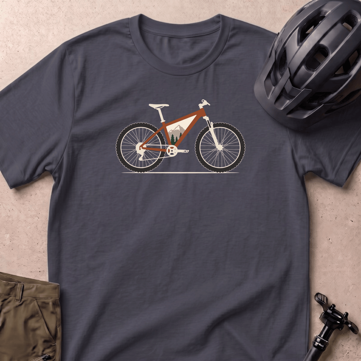 Frame of Mind T-shirt - Navy