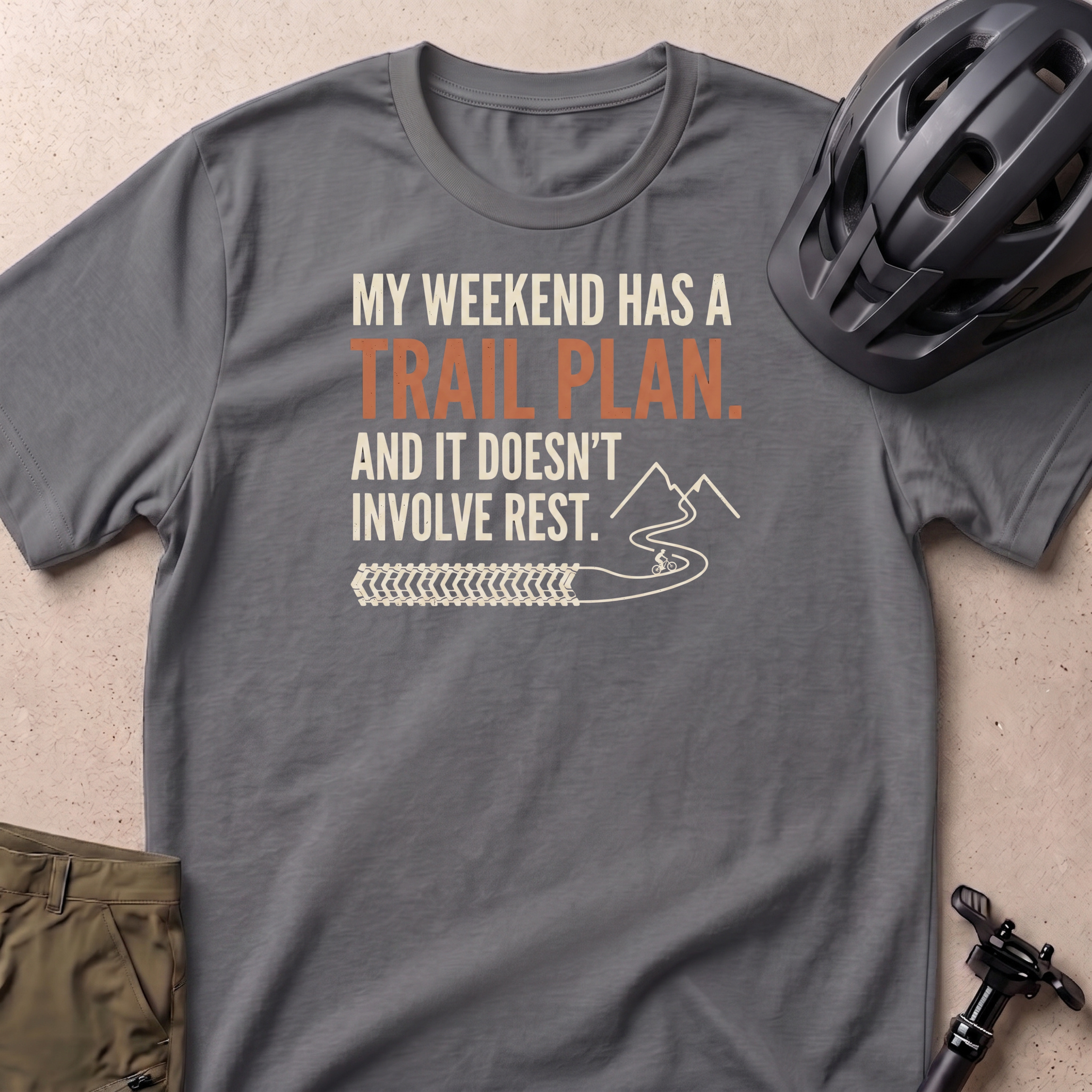 Weekend Trail Plan T-shirt