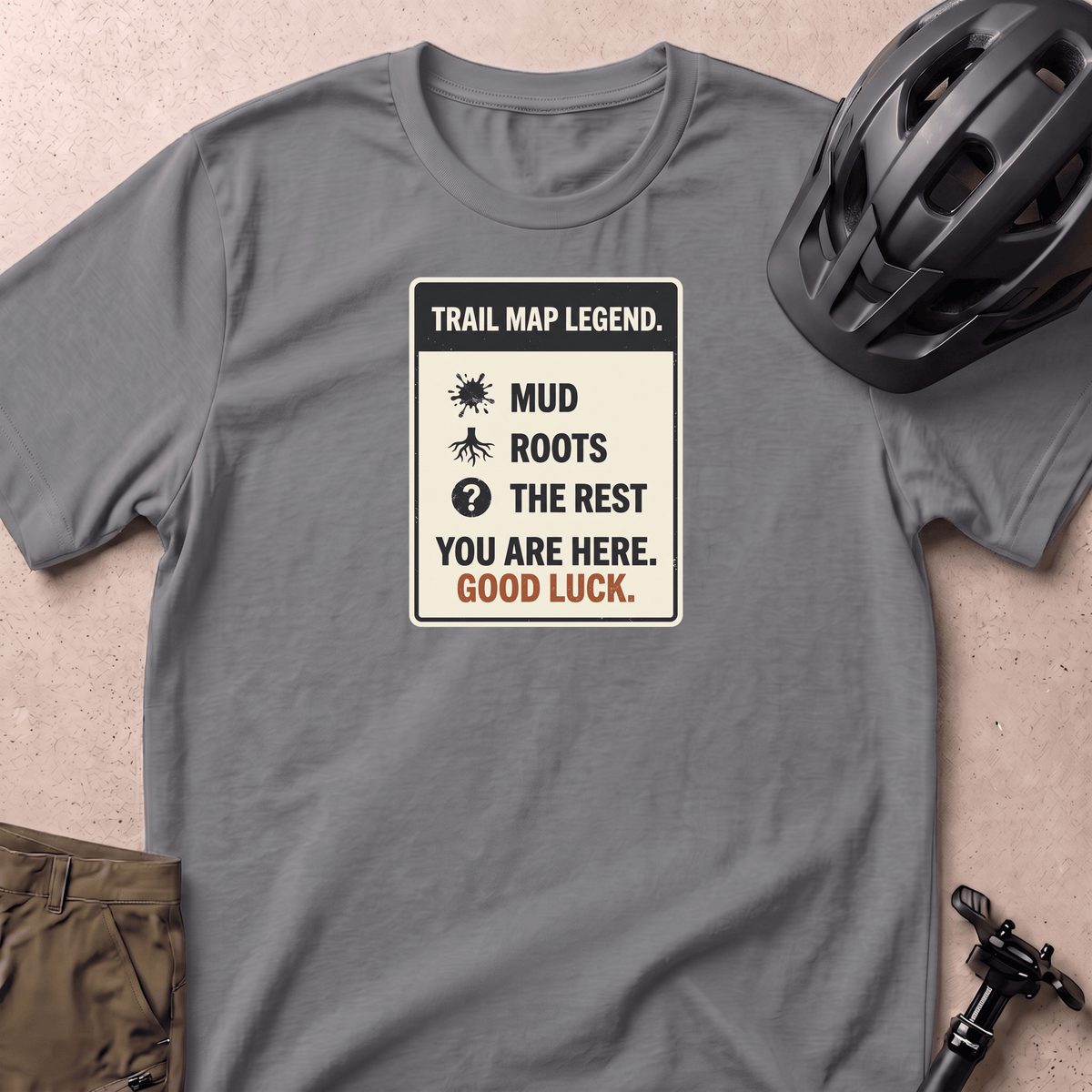 Trail Map Legend T-shirt