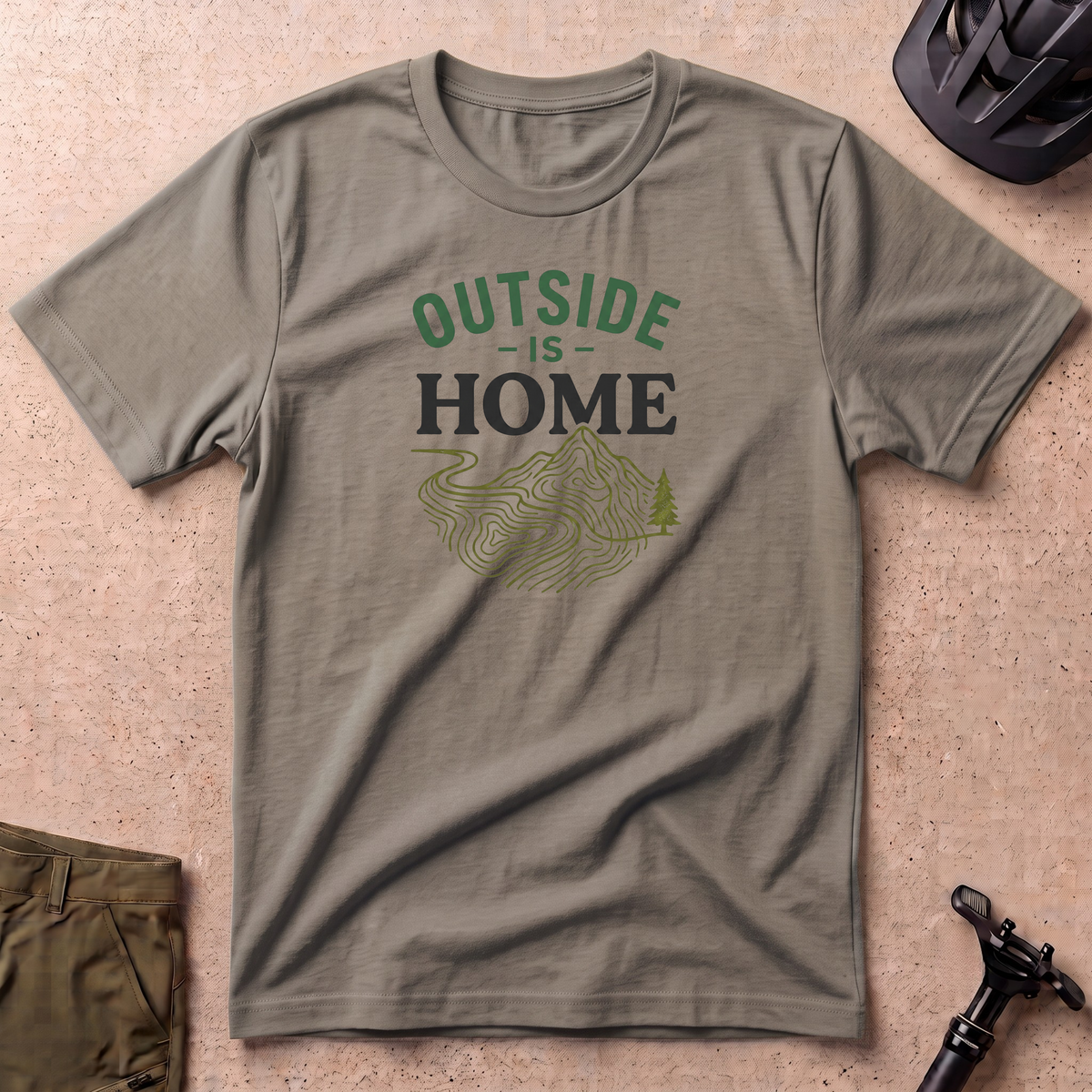 Outside Is Home T-shirt