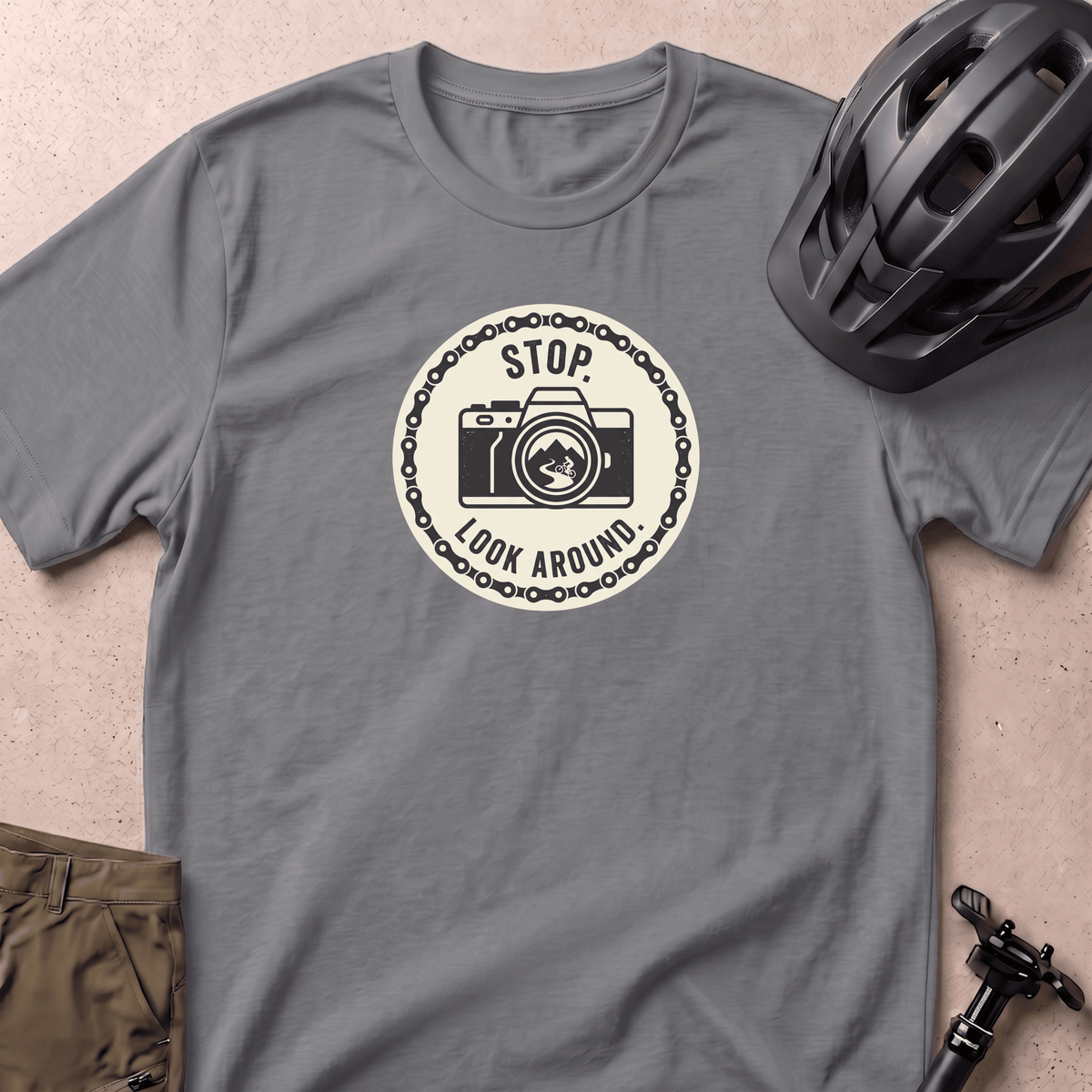 Stop Look Around T-shirt