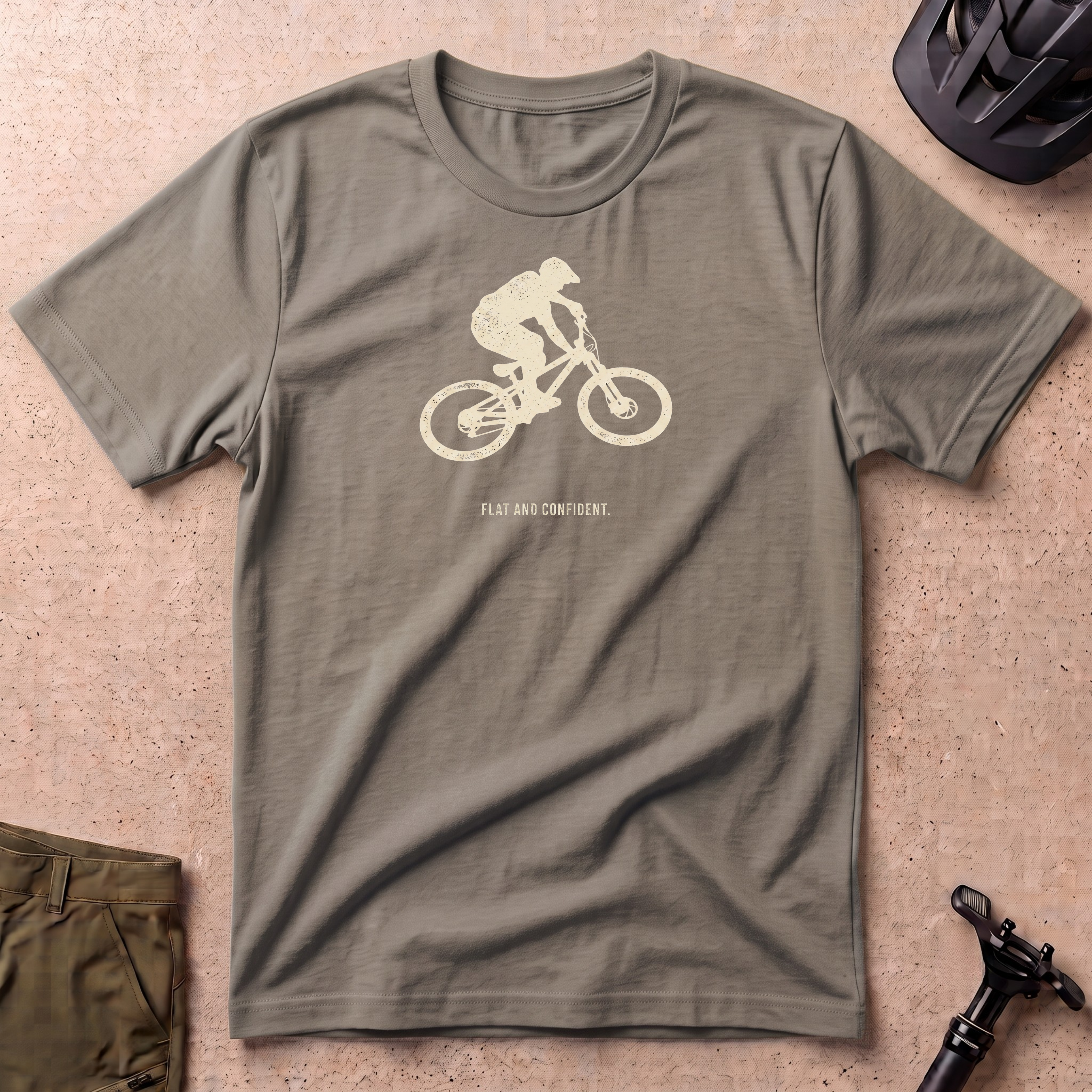 Flat And Confident T-shirt