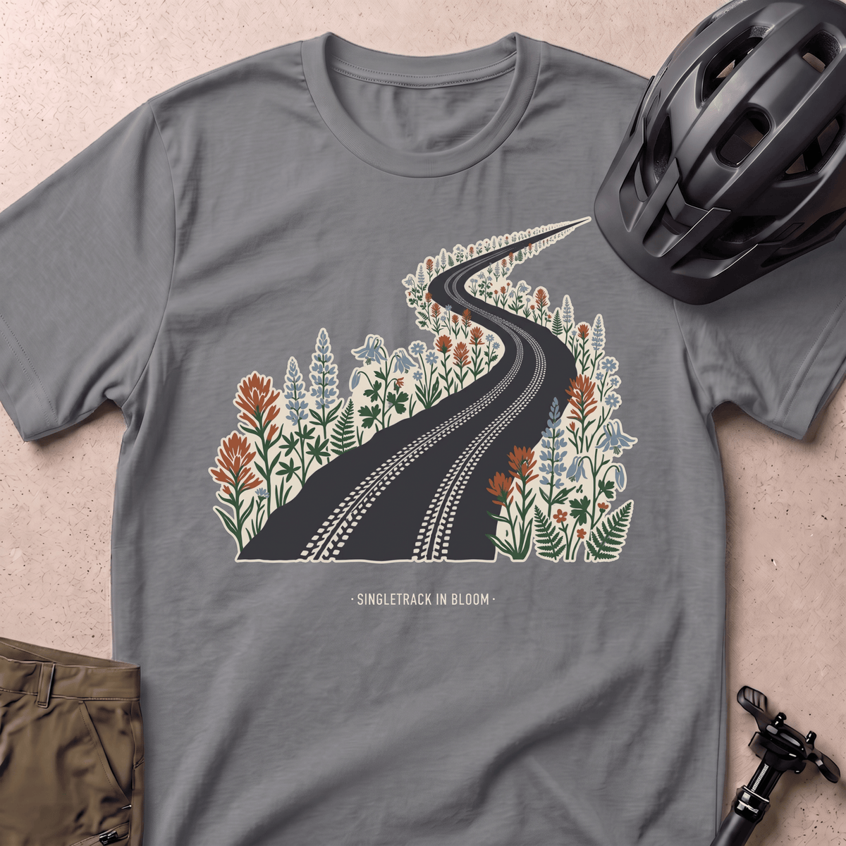 Singletrack In Bloom T-shirt