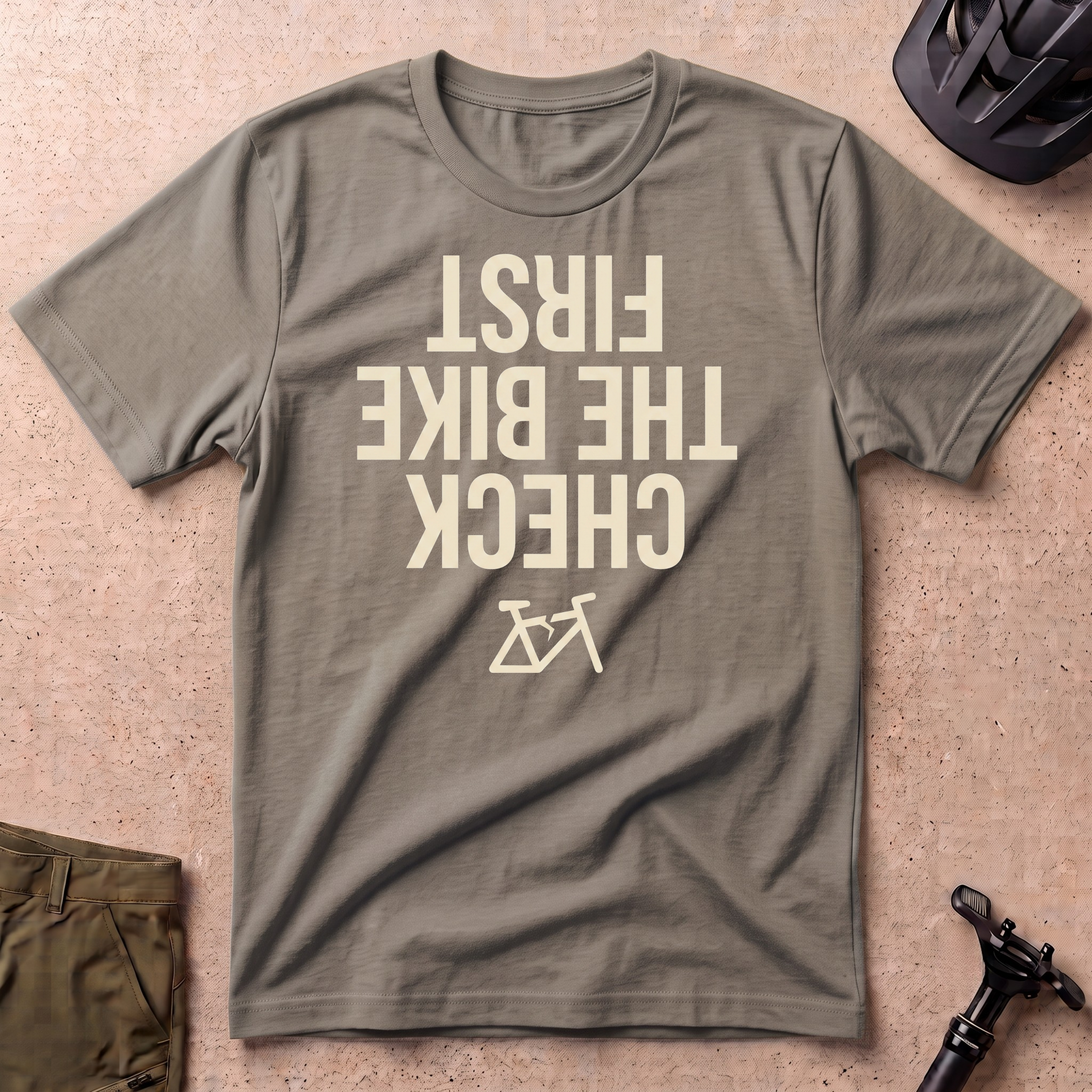 Check The Bike First T-shirt