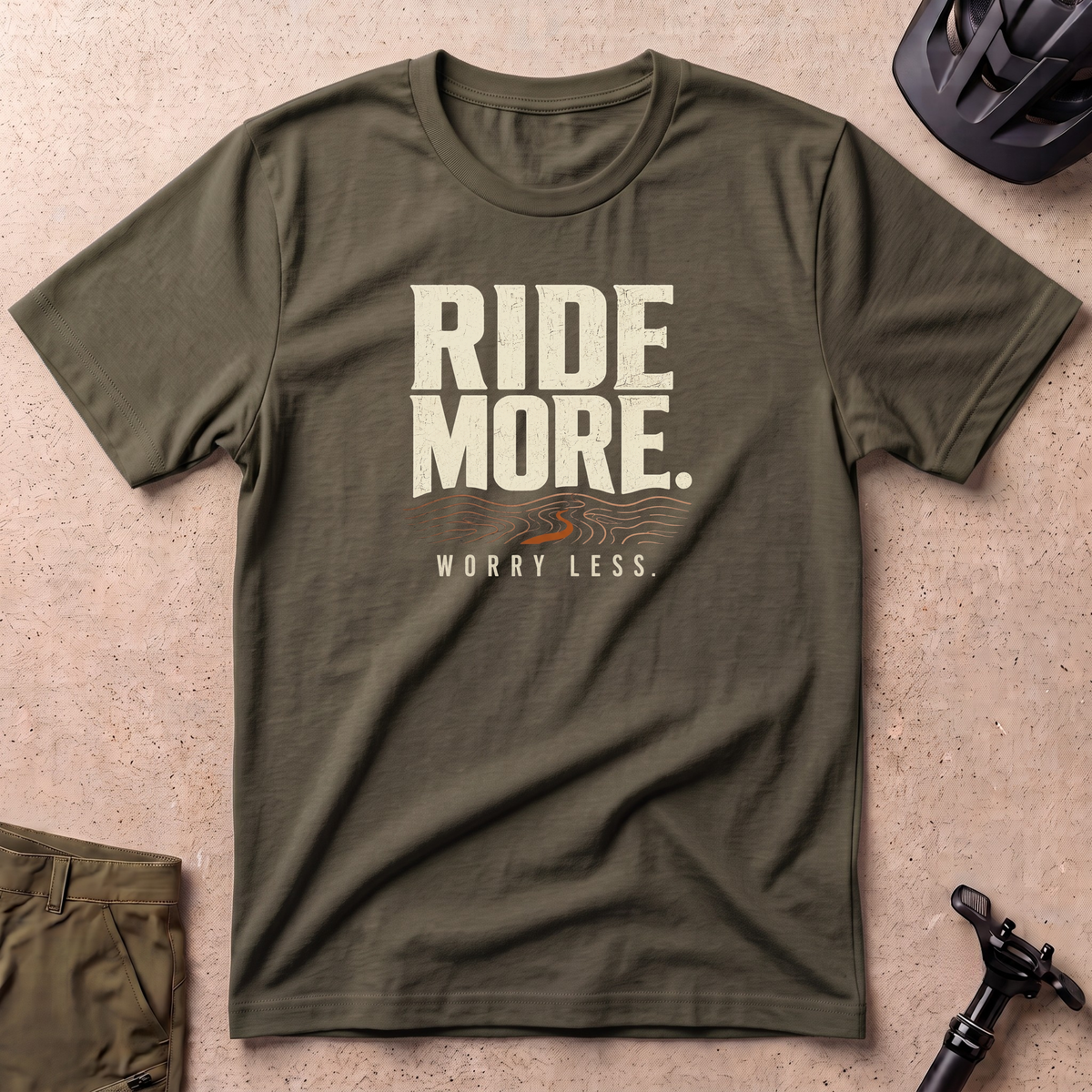 Ride More Worry Less T-shirt