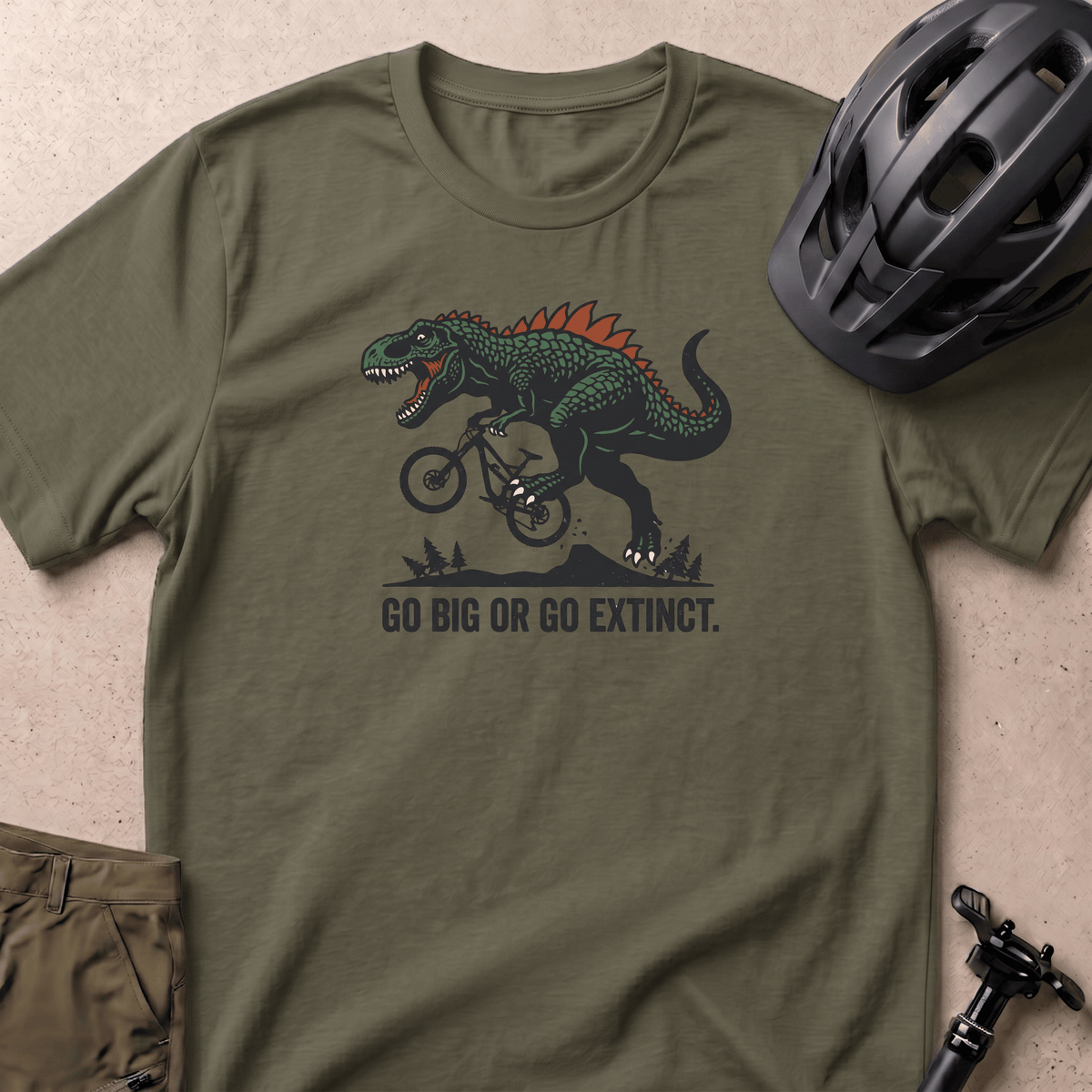 Go Big Or Go Extinct T-shirt