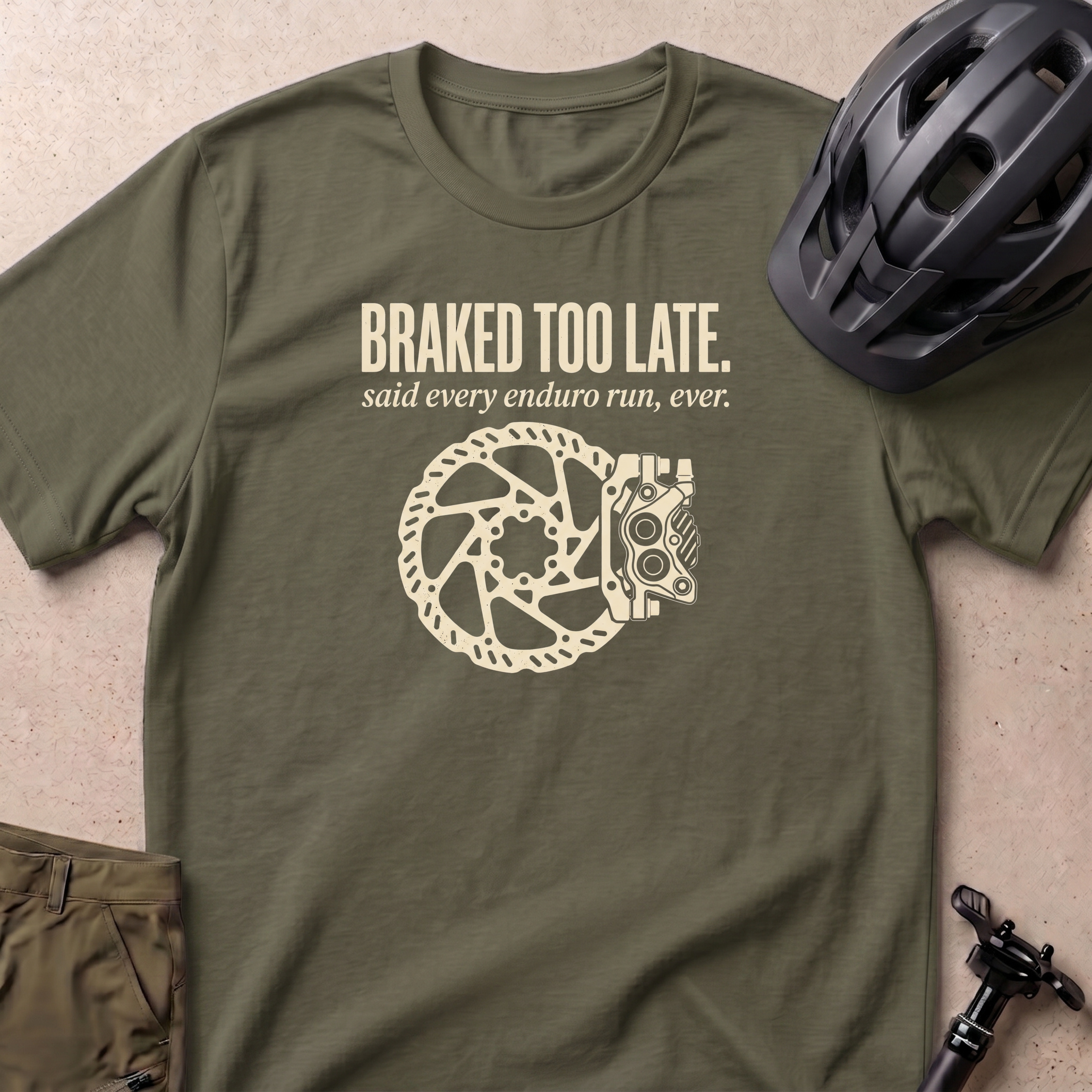 Braked Too Late T-shirt
