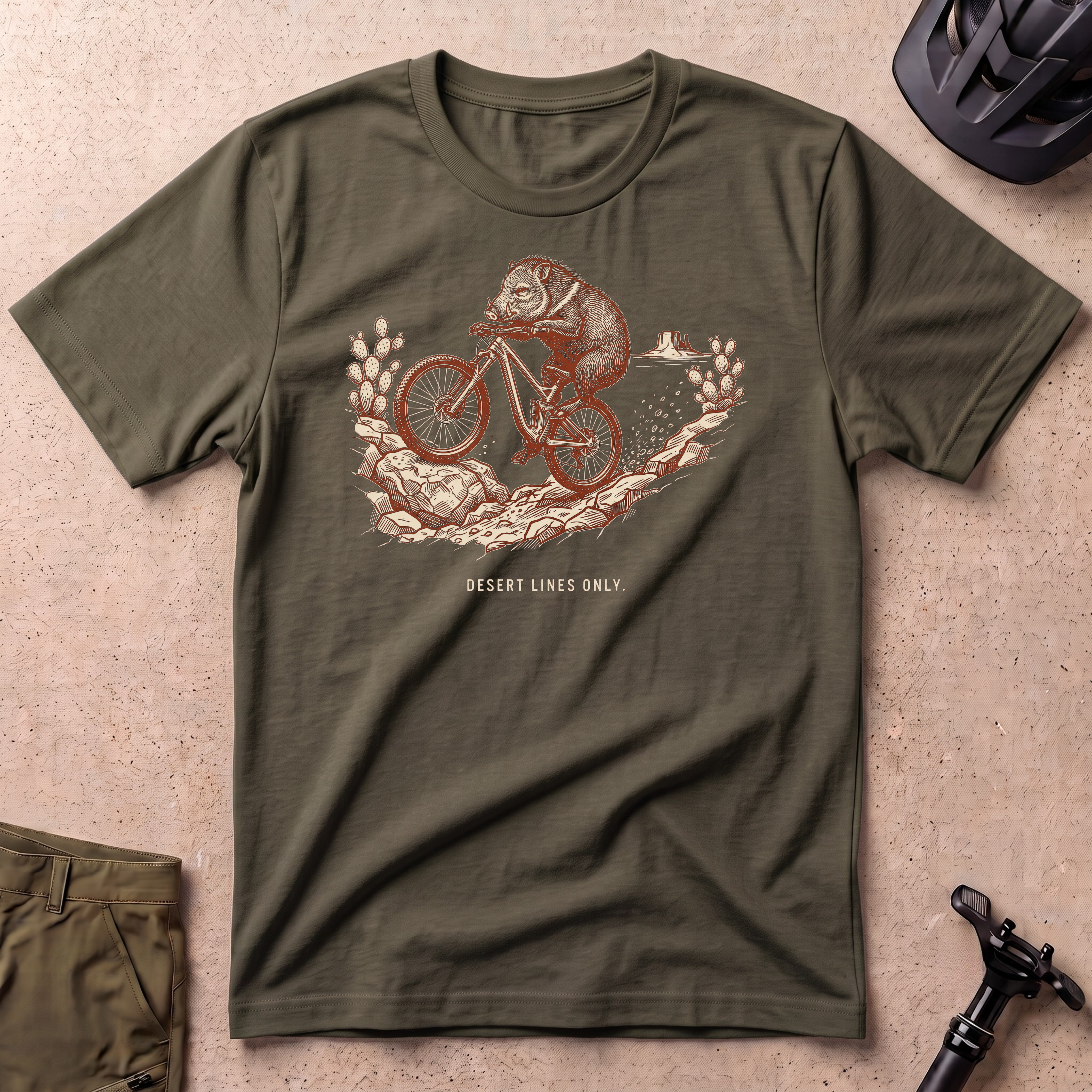 Desert Lines Only T-shirt