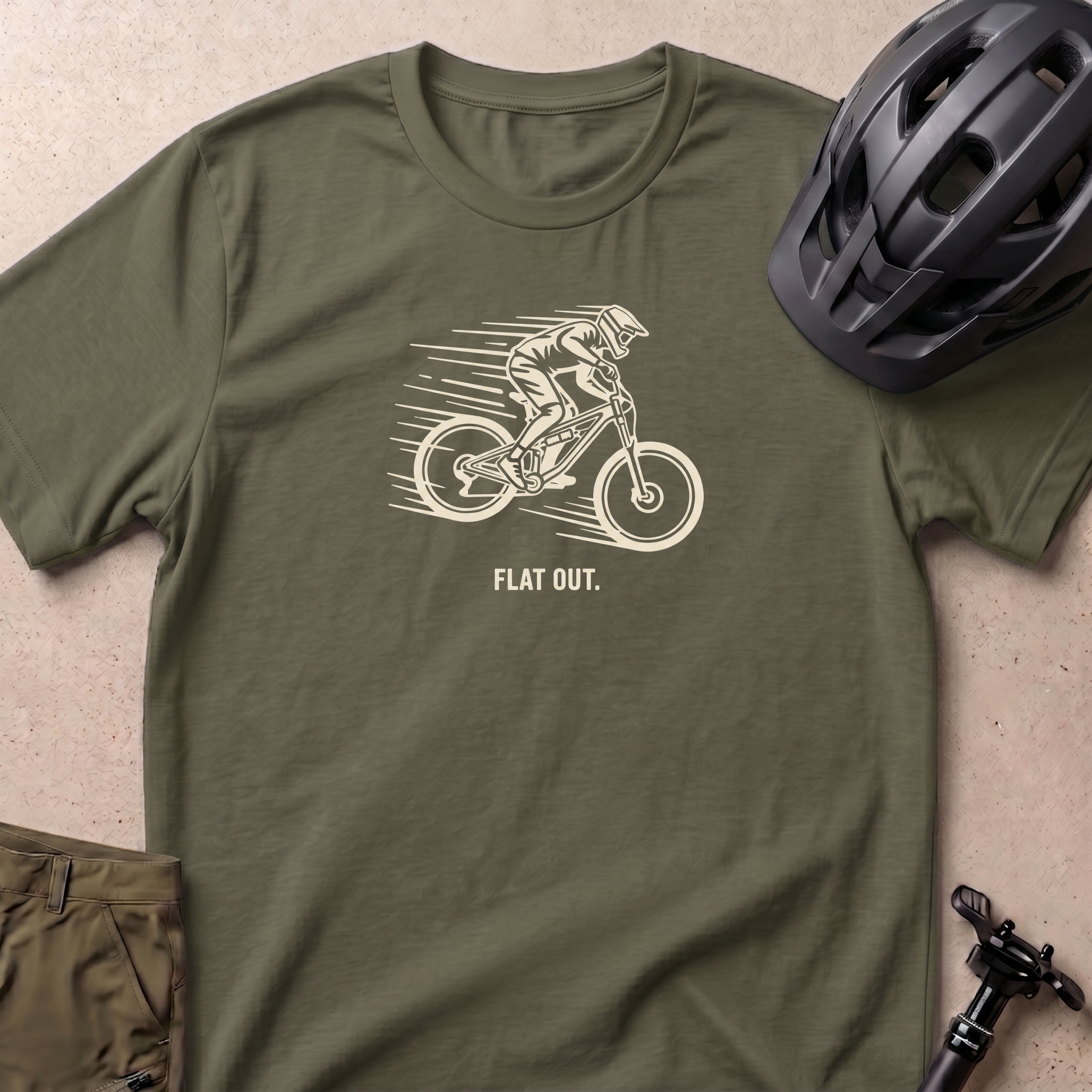 Flat Out Rider T-shirt
