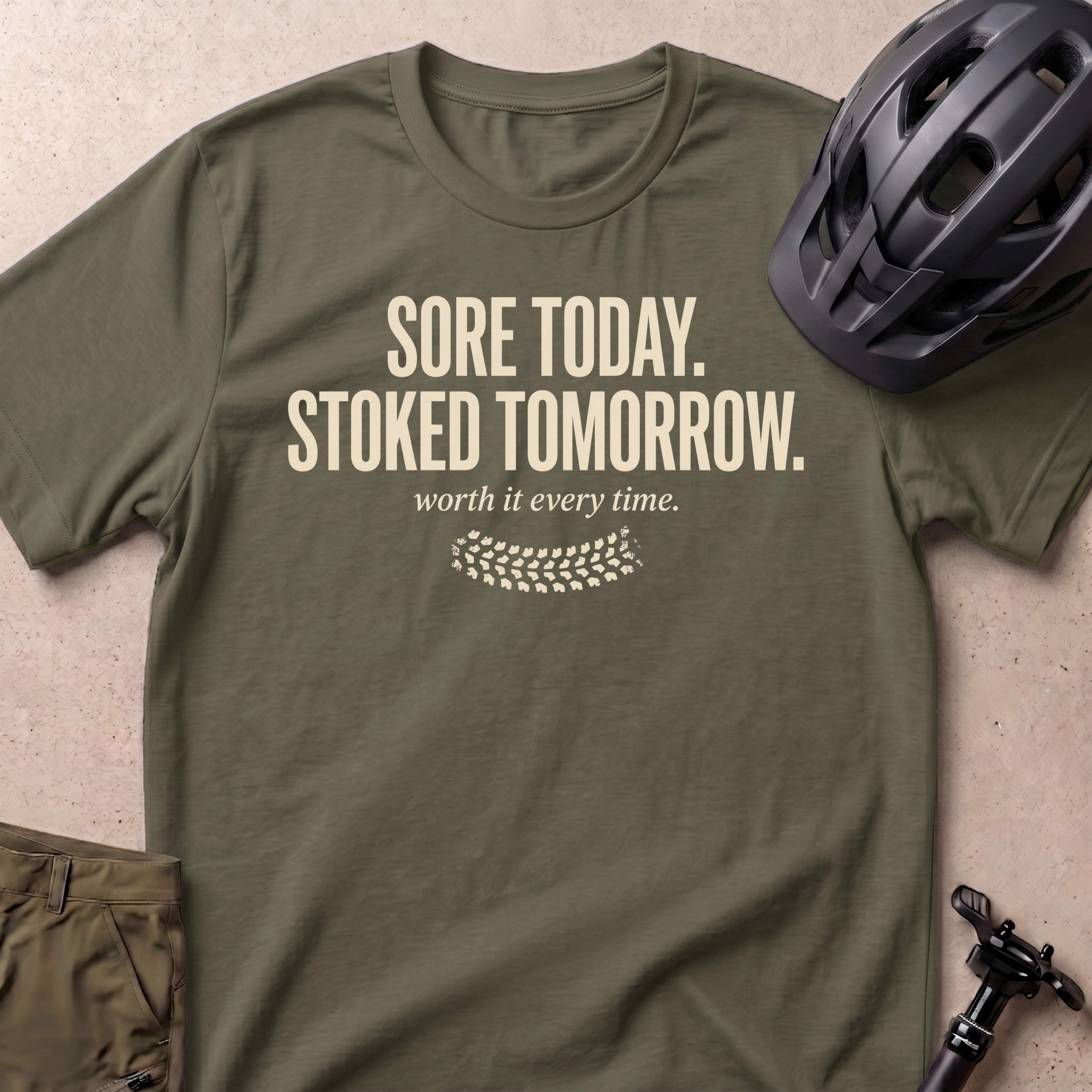 Sore Today Stoked Tomorrow T-shirt